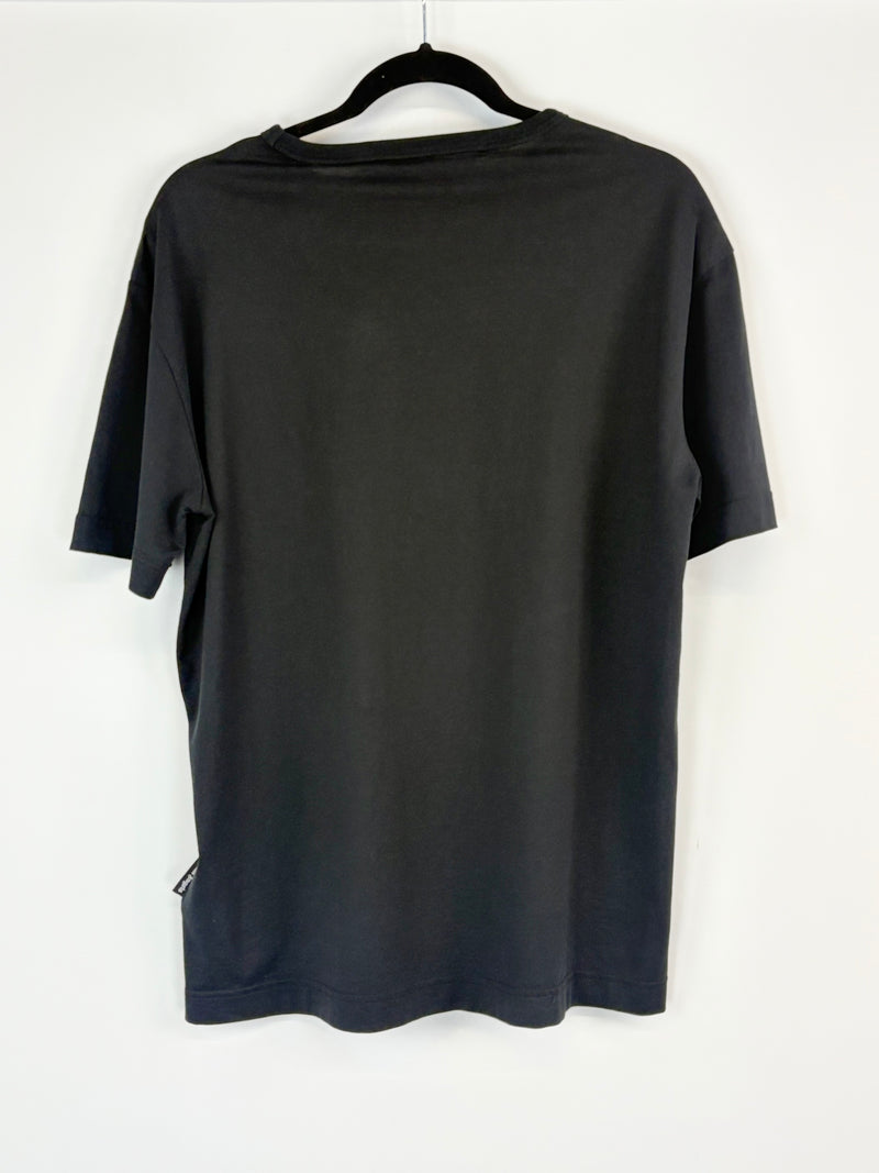 Palm Angels Fitted Black 'Life is Palm' T-Shirt - XL