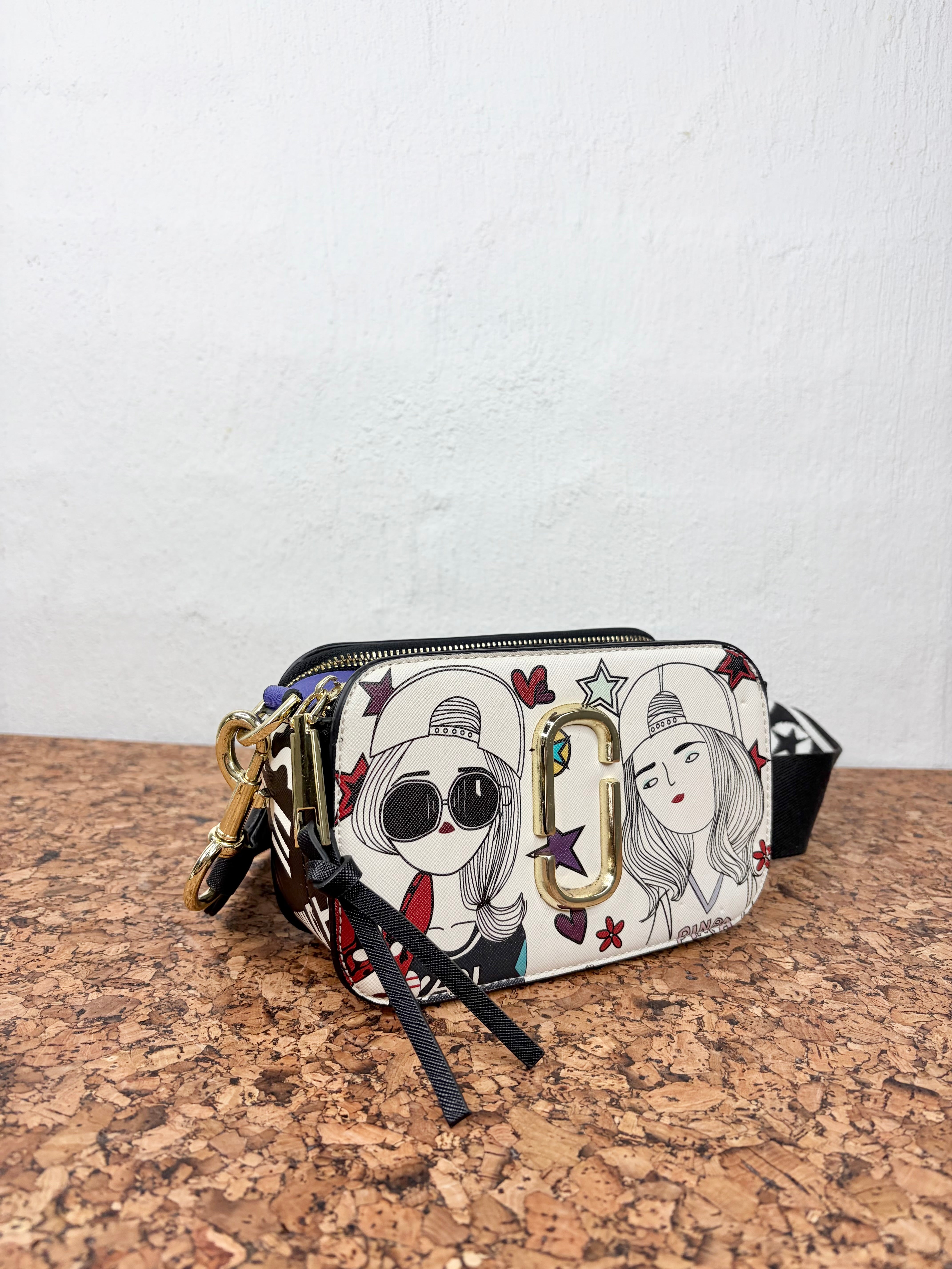 Limited Edition Marc Jacobs x Anna Sui 'Snapshot' Crossbody Bag