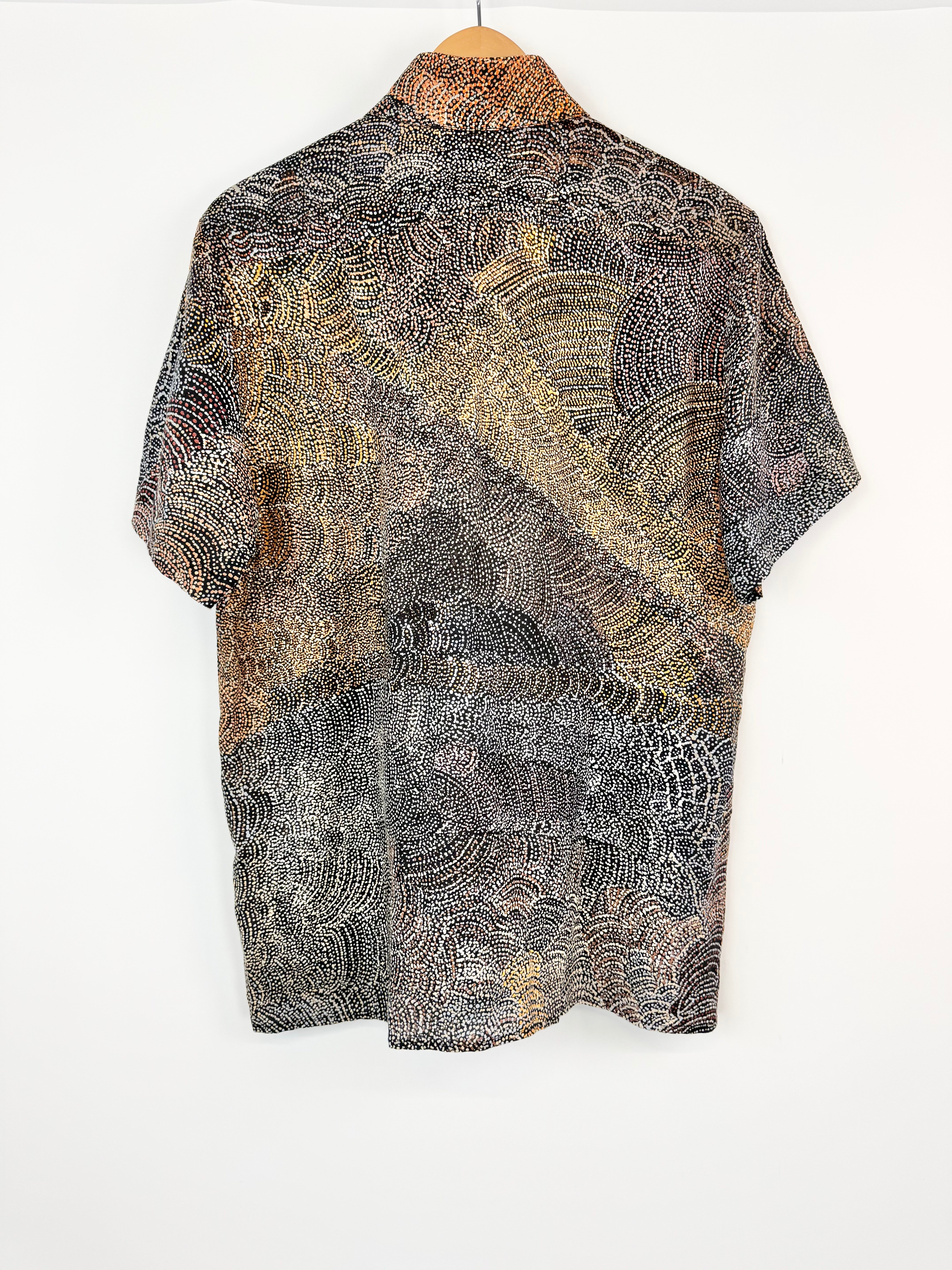 MFW Atyene ‘Arnkerrth’ by Margaret Knwarray Linen Shirt NWT - M