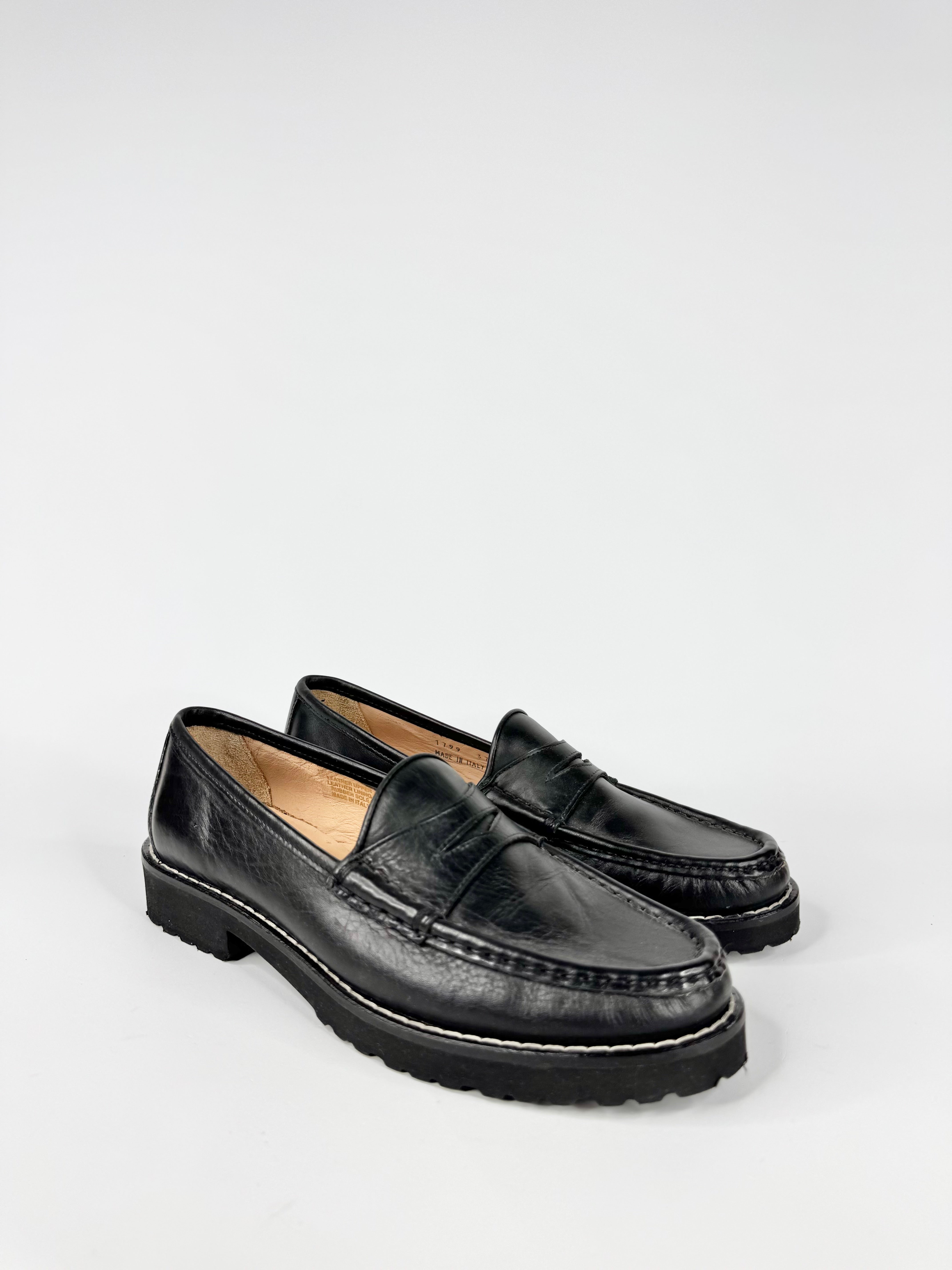 Loggia Black Lightweight Loafers - EU37