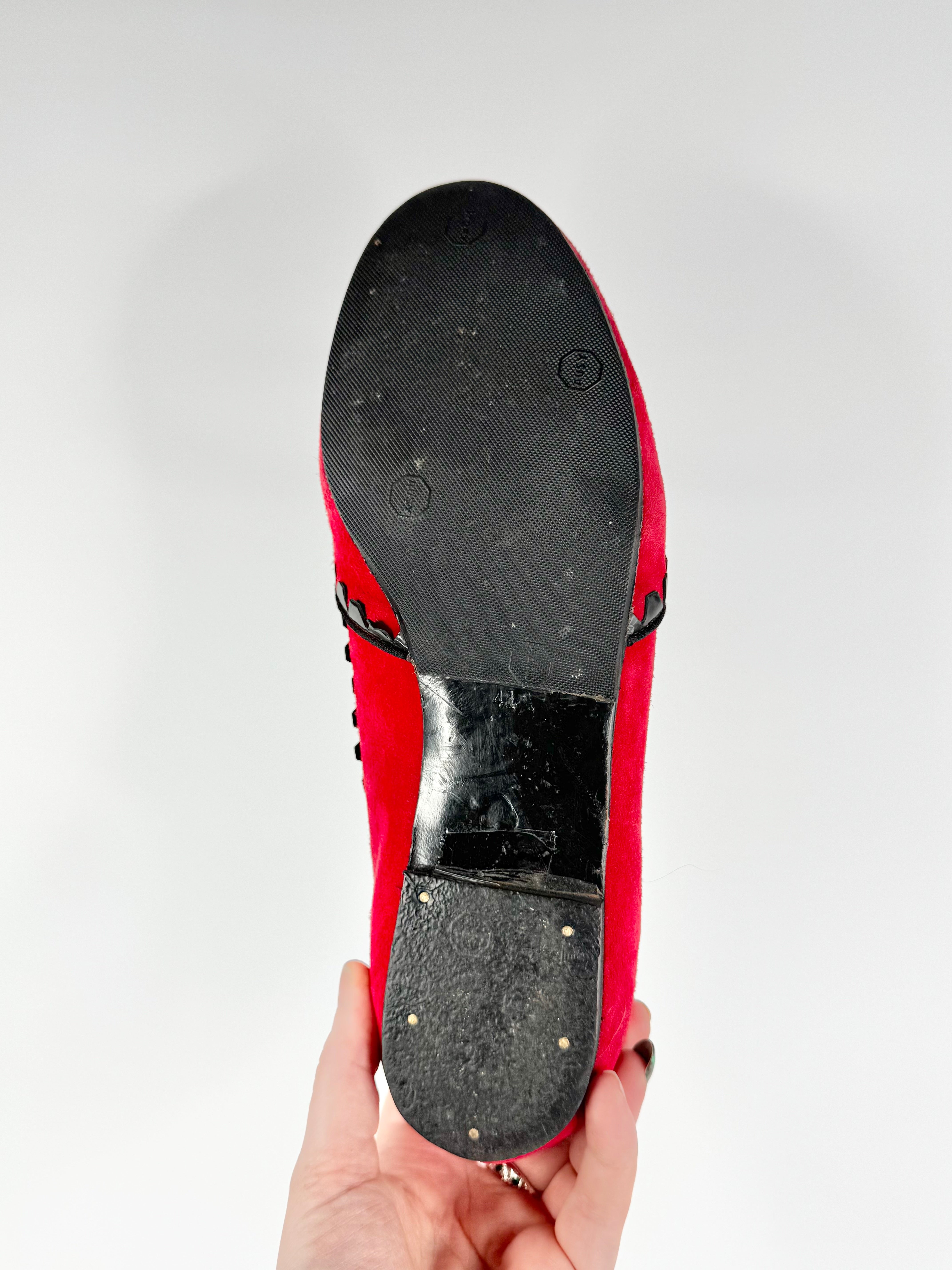 Moschino Cheap & Chic Cherry Red Loafers - EU40