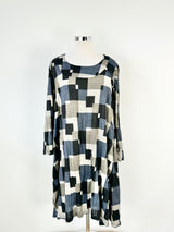 Jean Jones Square Patterned Dress - AU20