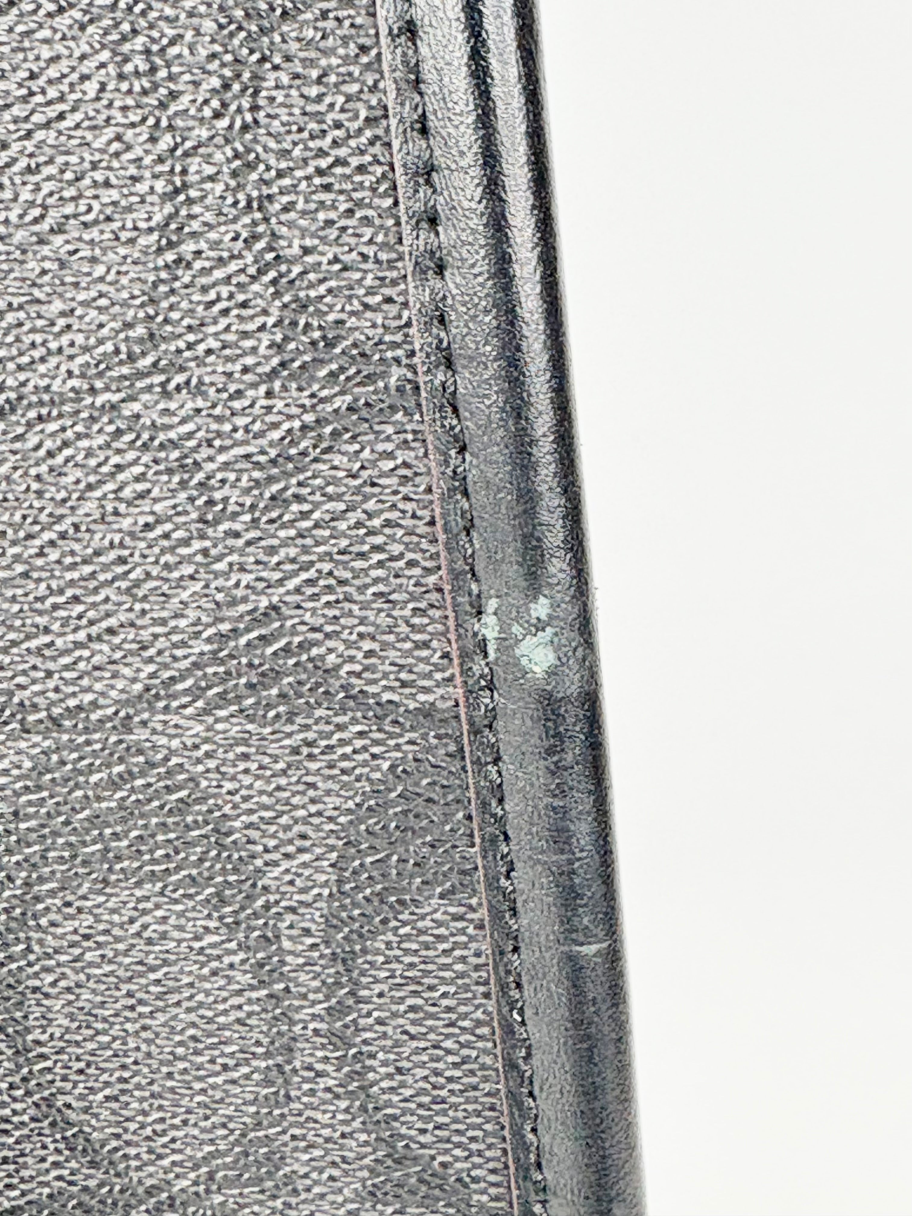 Coach Black Leather Monogrammed Briefcase