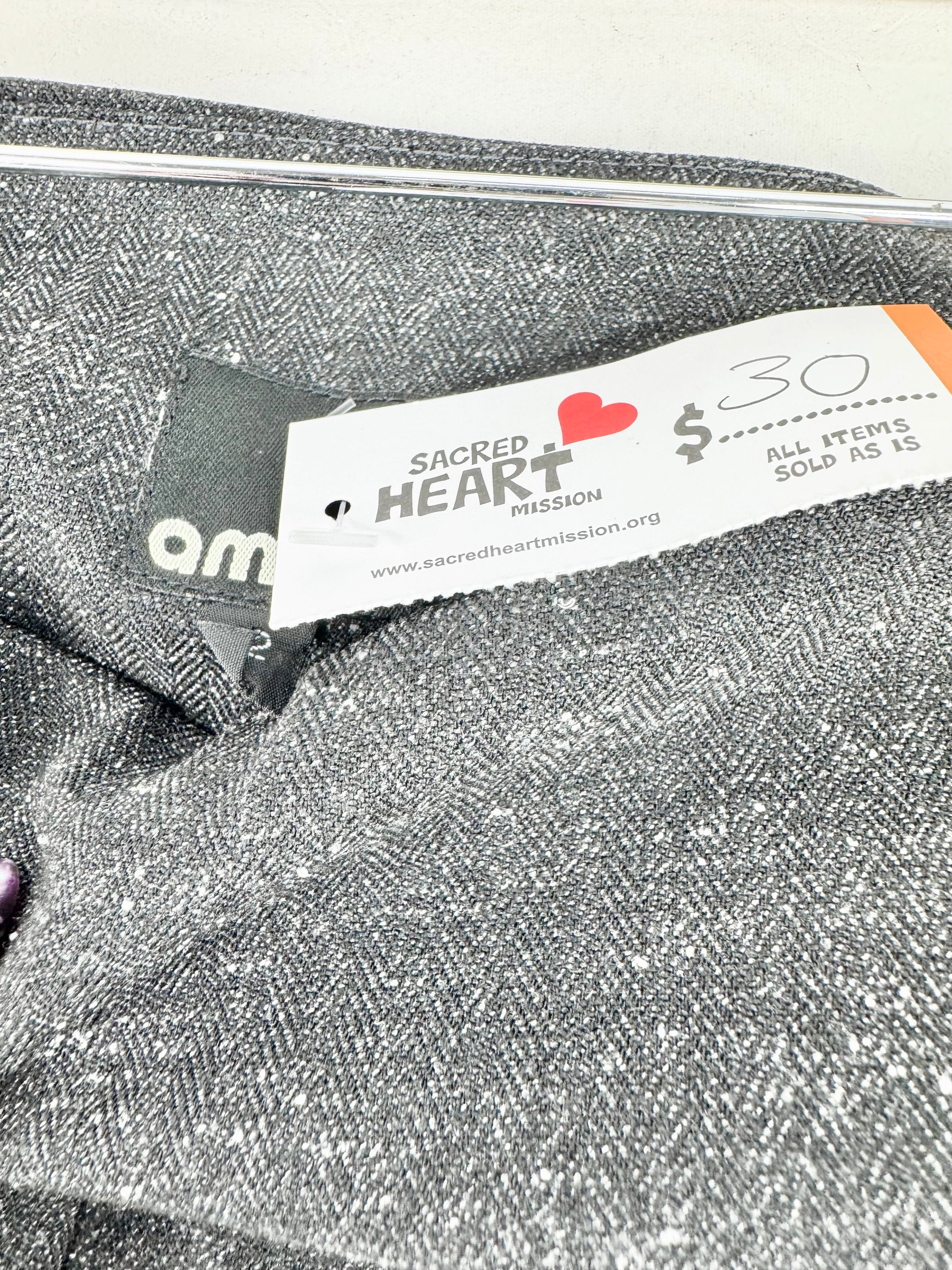 Ammo Charcoal Wide Leg Pants - AU12