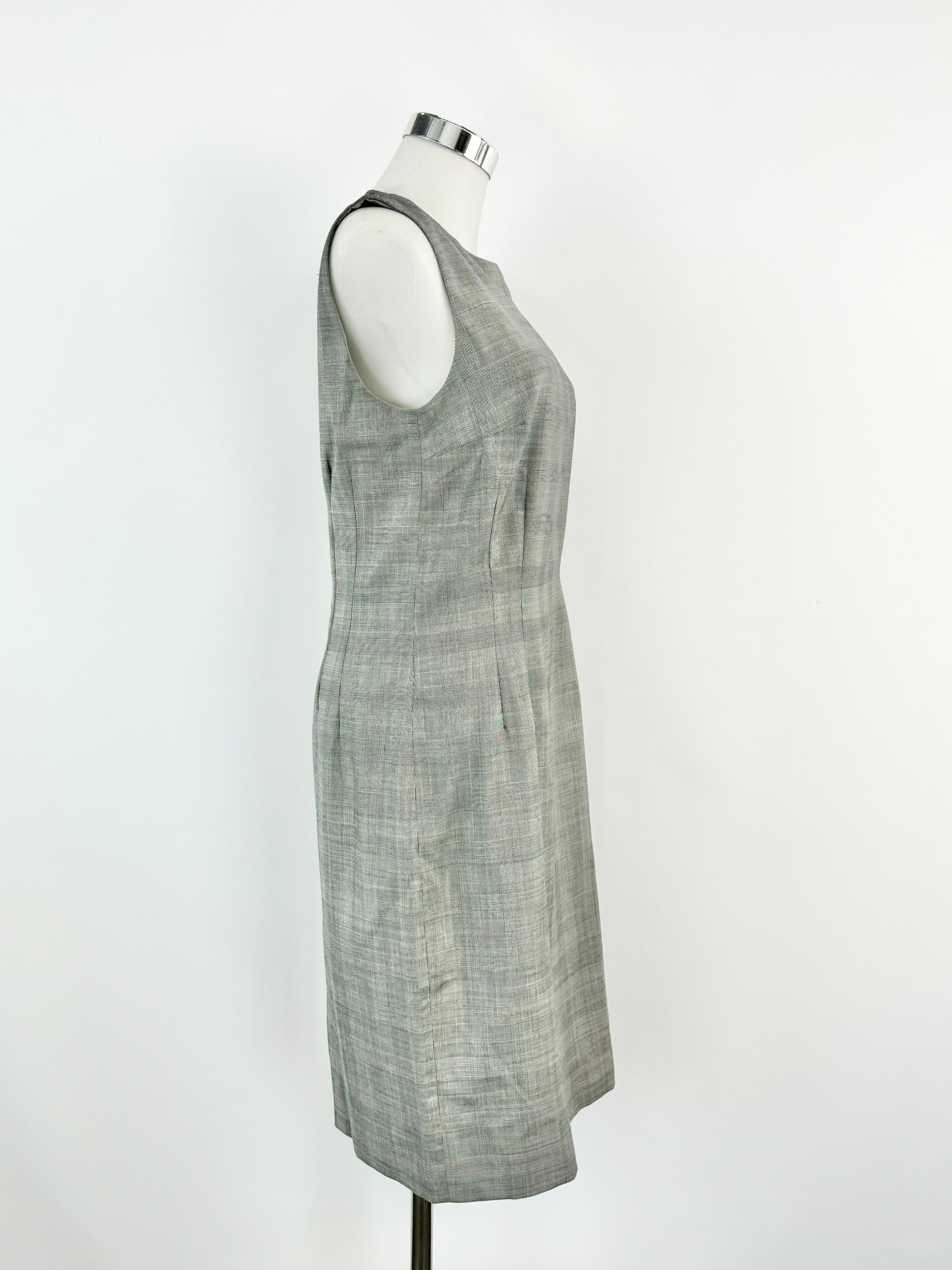 Jaeger Glen Plaid Midi Dress - AU10