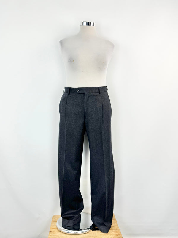 Maurizio Baldassari Grey Wool Slacks - 50