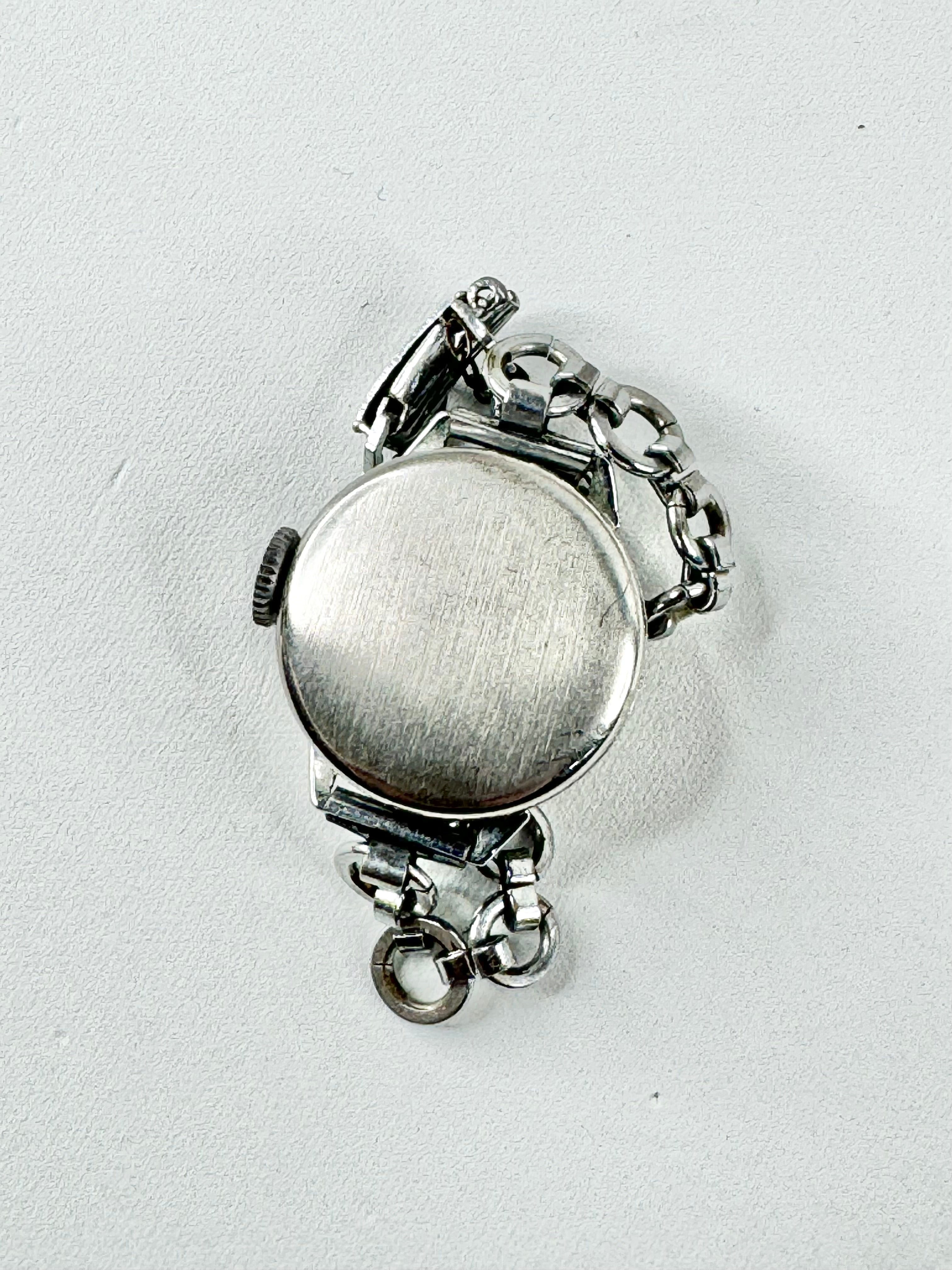 Vintage Dunklings Silver Swiss Watch