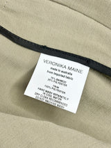 Veronika Maine Cyprus Green Cropped Jacket - AU14