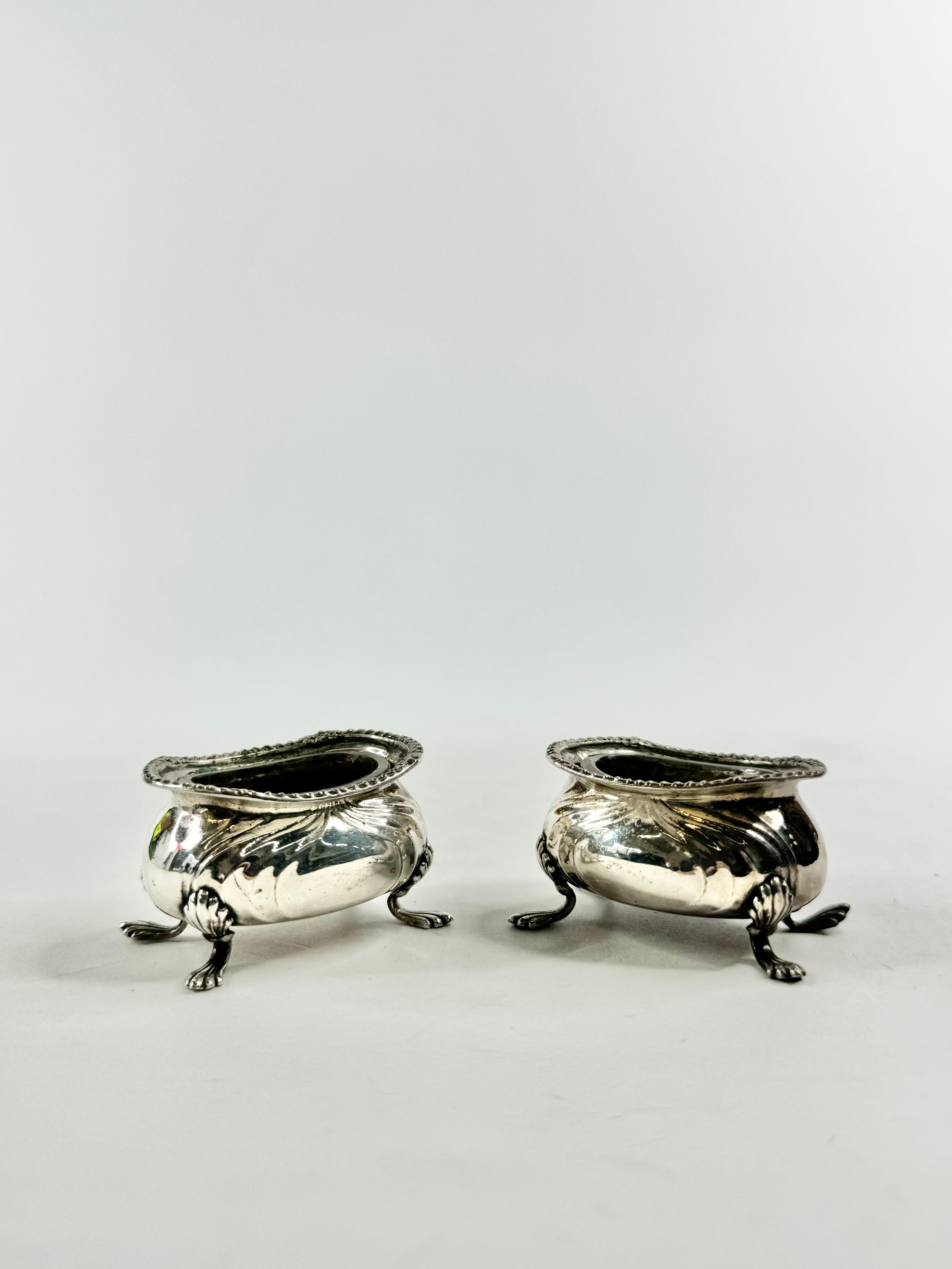 Vintage Silver-plated Salt Cellars