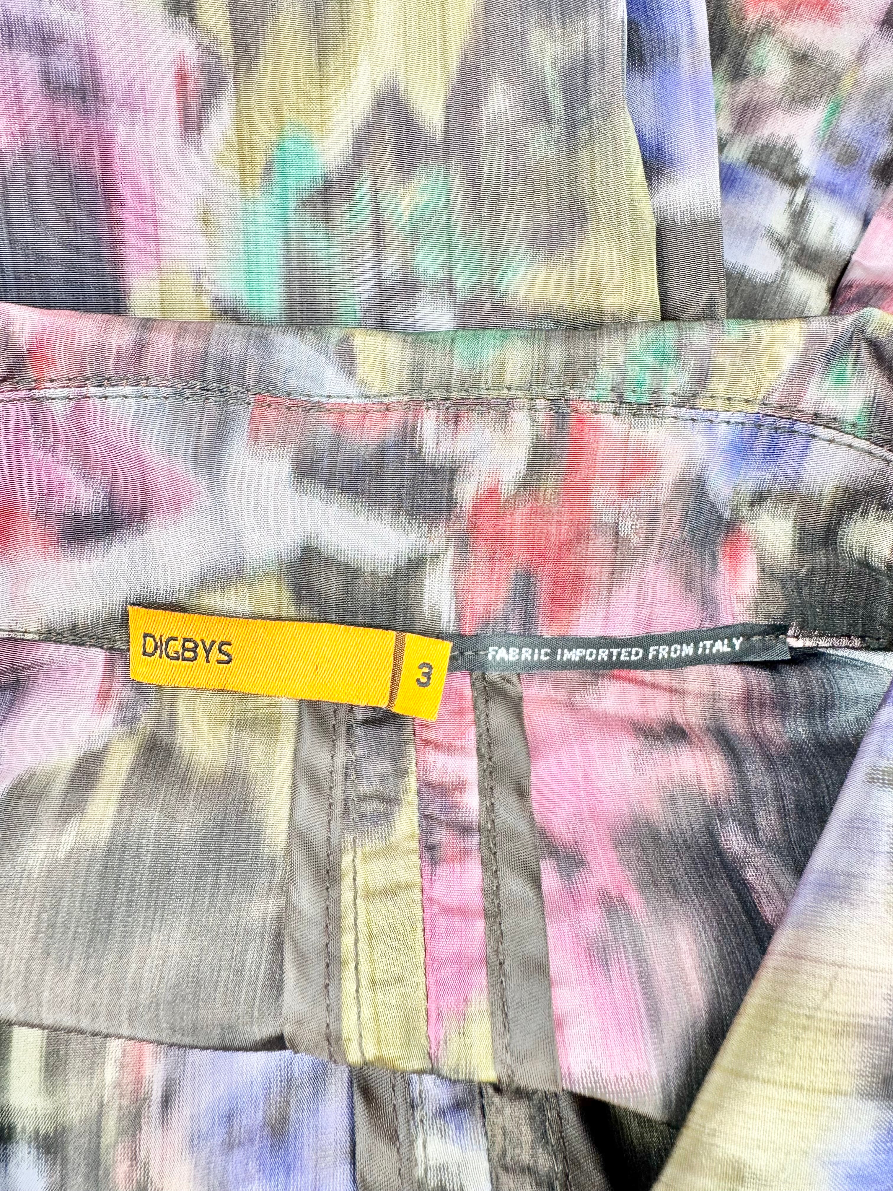 Digby's Rose & Green Lightweight Coat - AU12/14