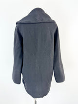 Altro by Digbys Black Wool Blend Coat - AU8/10