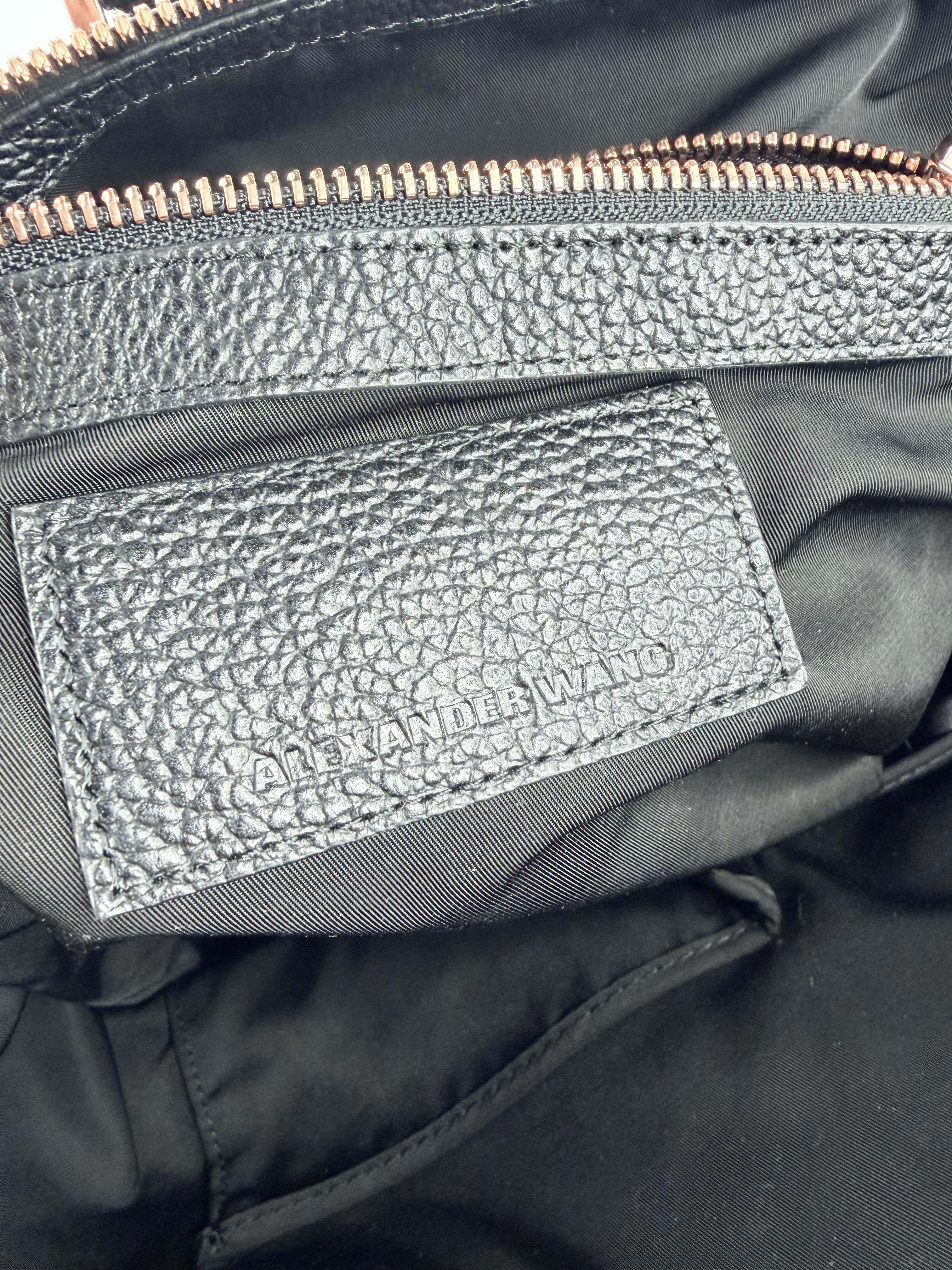 Alexander Wang Black Leather 'Emile' Bag