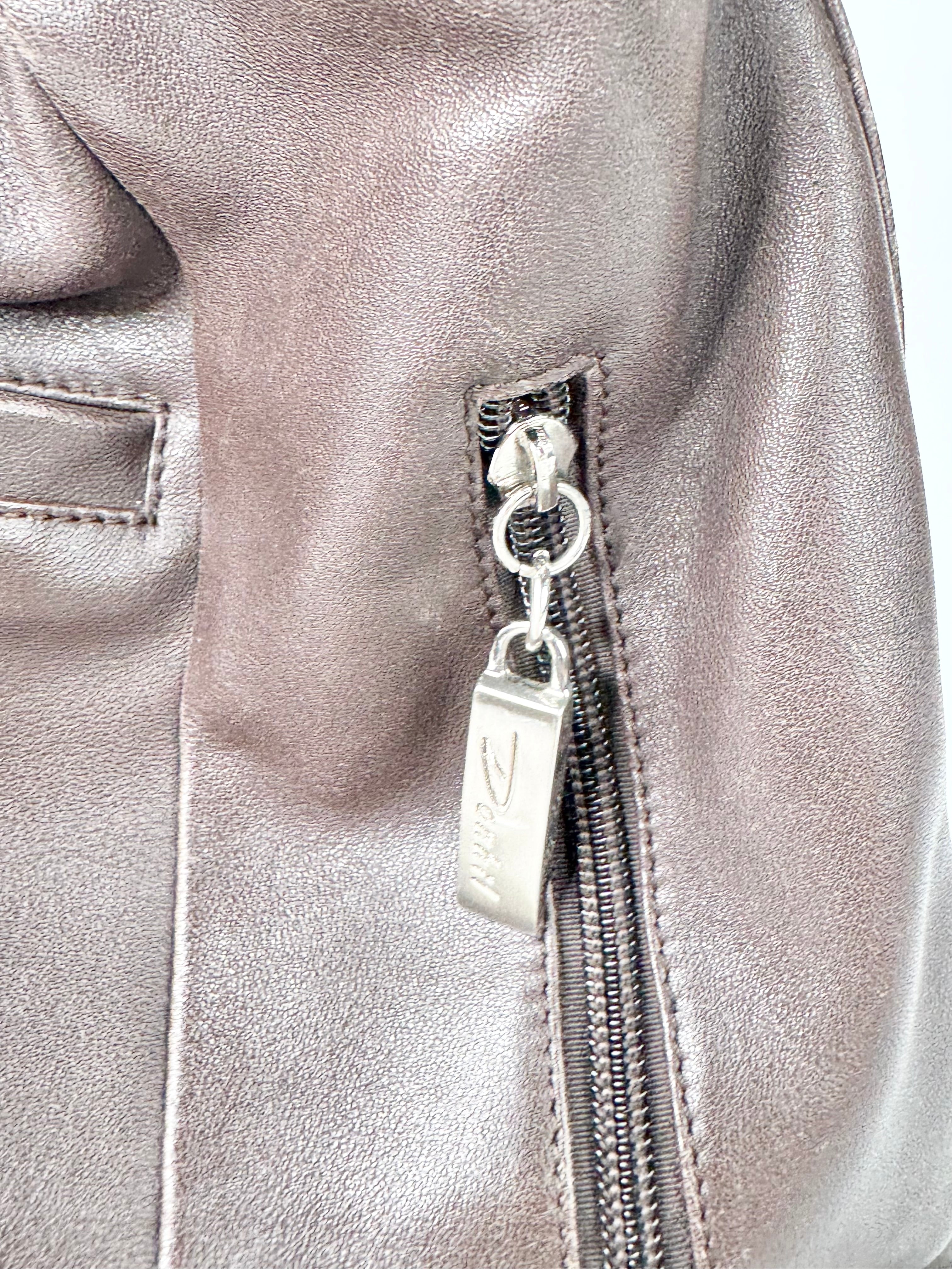 MFW 'Donhil' Convertible Brown Leather Saddle Bag