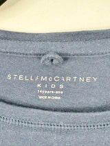 Stella McCartney Kids Navy Blue Applique Top - 14ans
