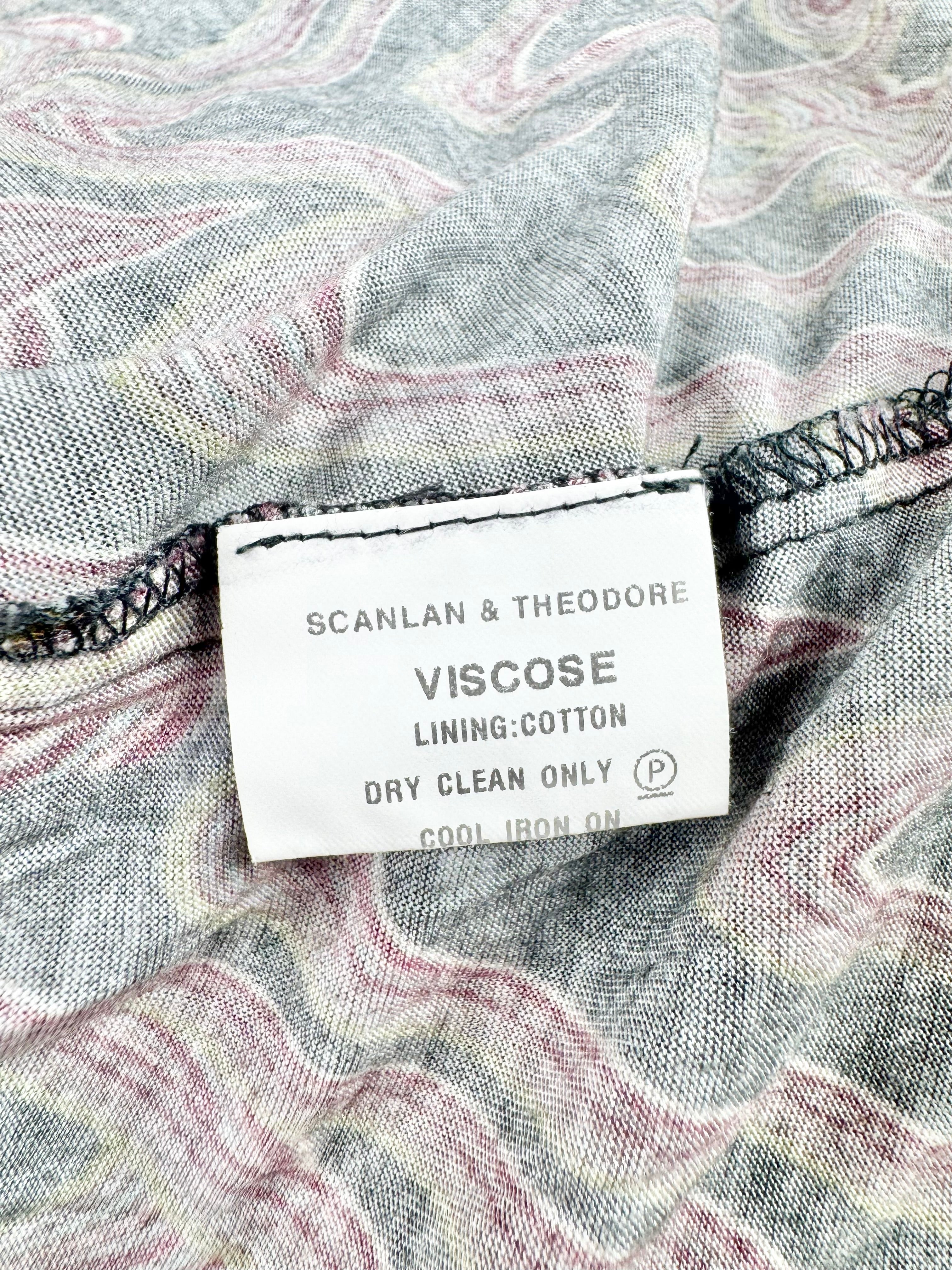 Scanlan Theodore Black Patterned Skirt - AU10