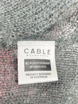 Cable Melbourne Pink 'Suri' Colour Block Knit Sweater - AU14