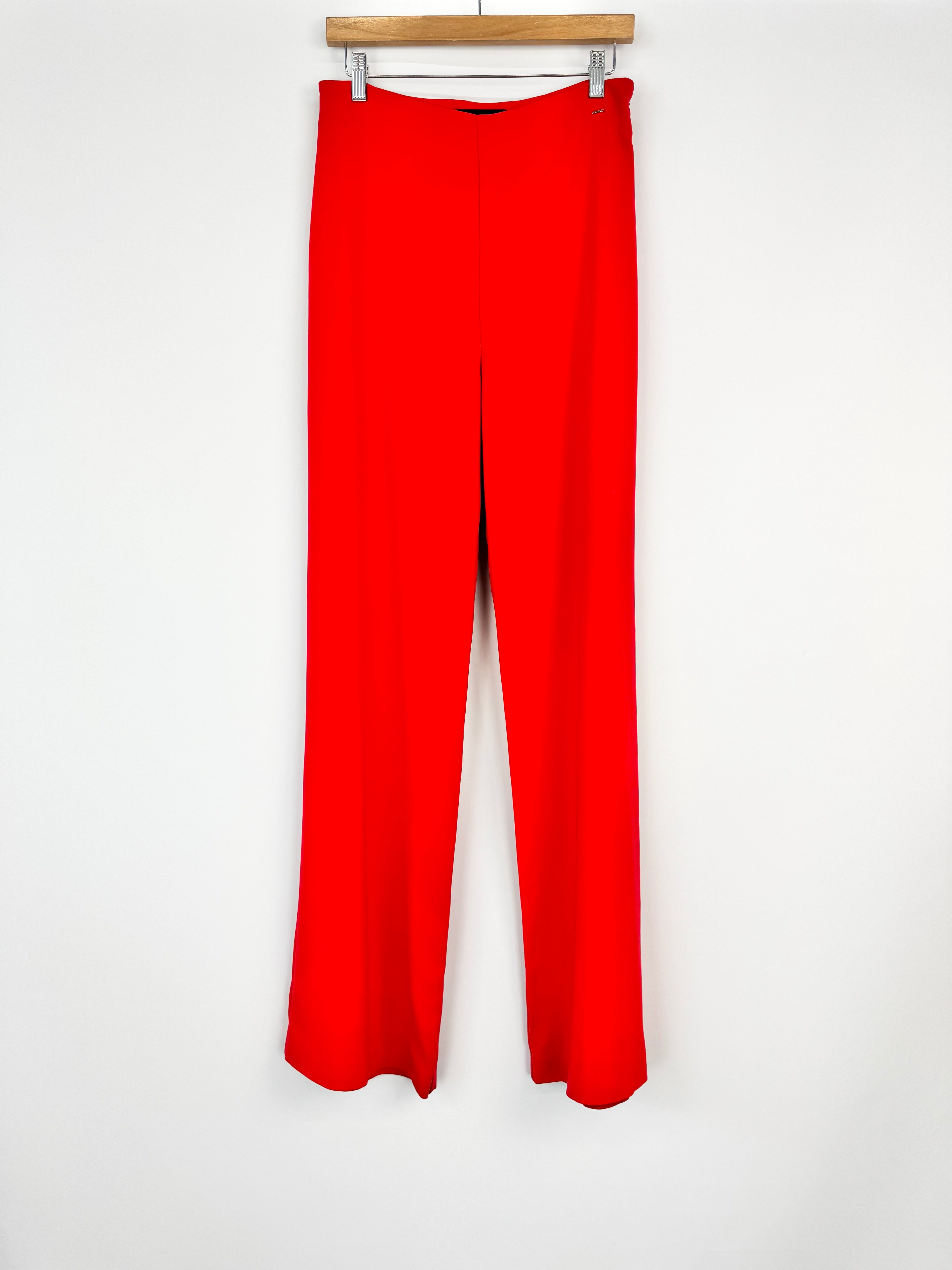Pinko Crimson Palazzo Pants - AU12