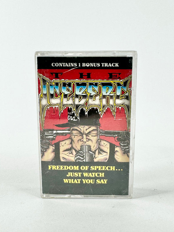 Ice-T The Iceberg/Freedom of Speech, Just Watch What You Say Cassette Tape