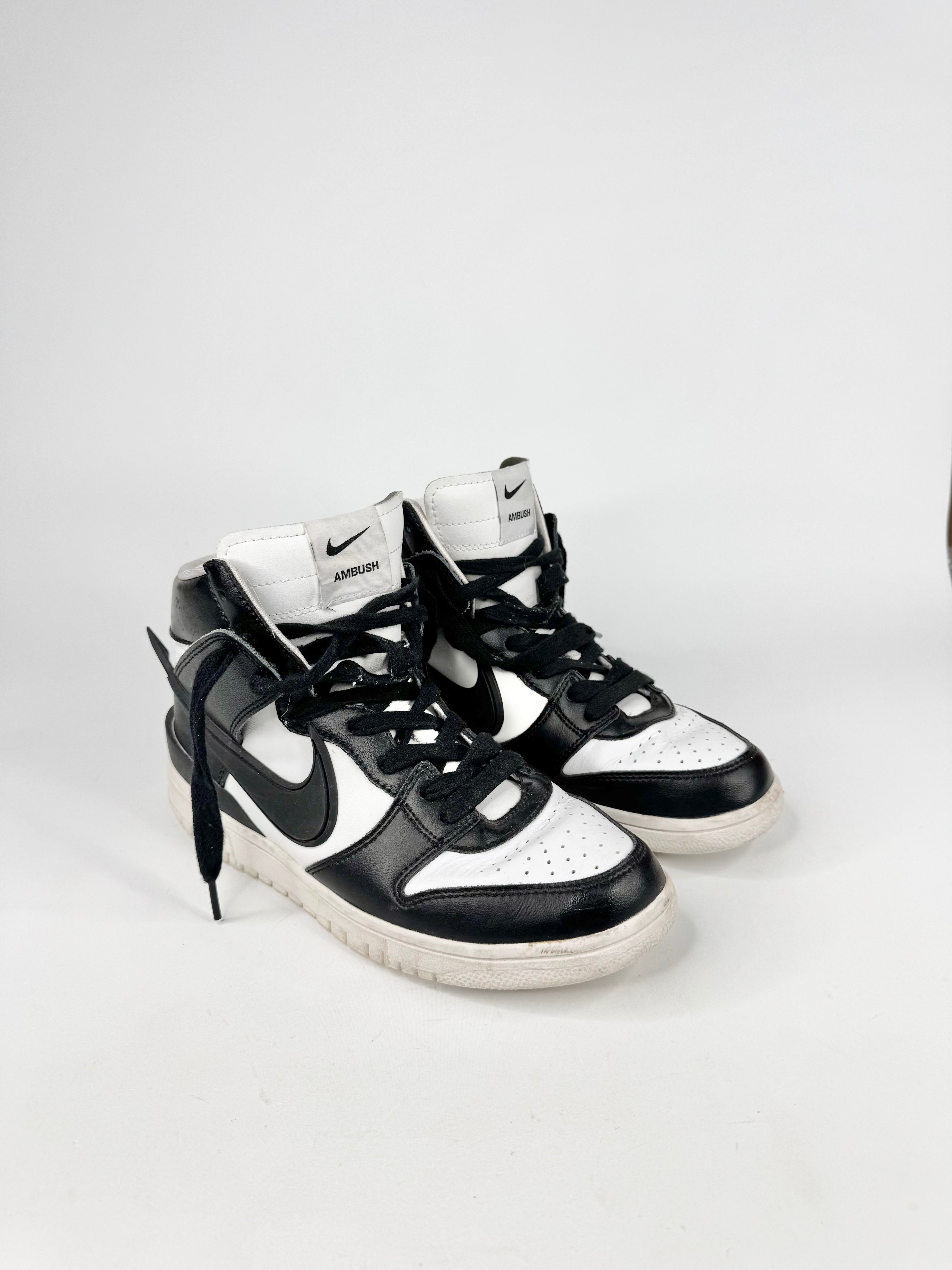 Nike AMBUSH x Dunk High Black High Top Sneakers - EU41
