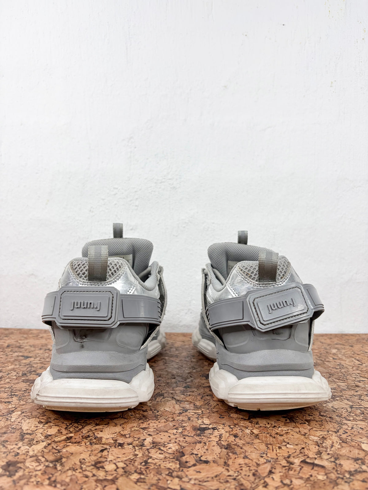Juun. J 2019 Silver Strap Technical Sneakers - EU41