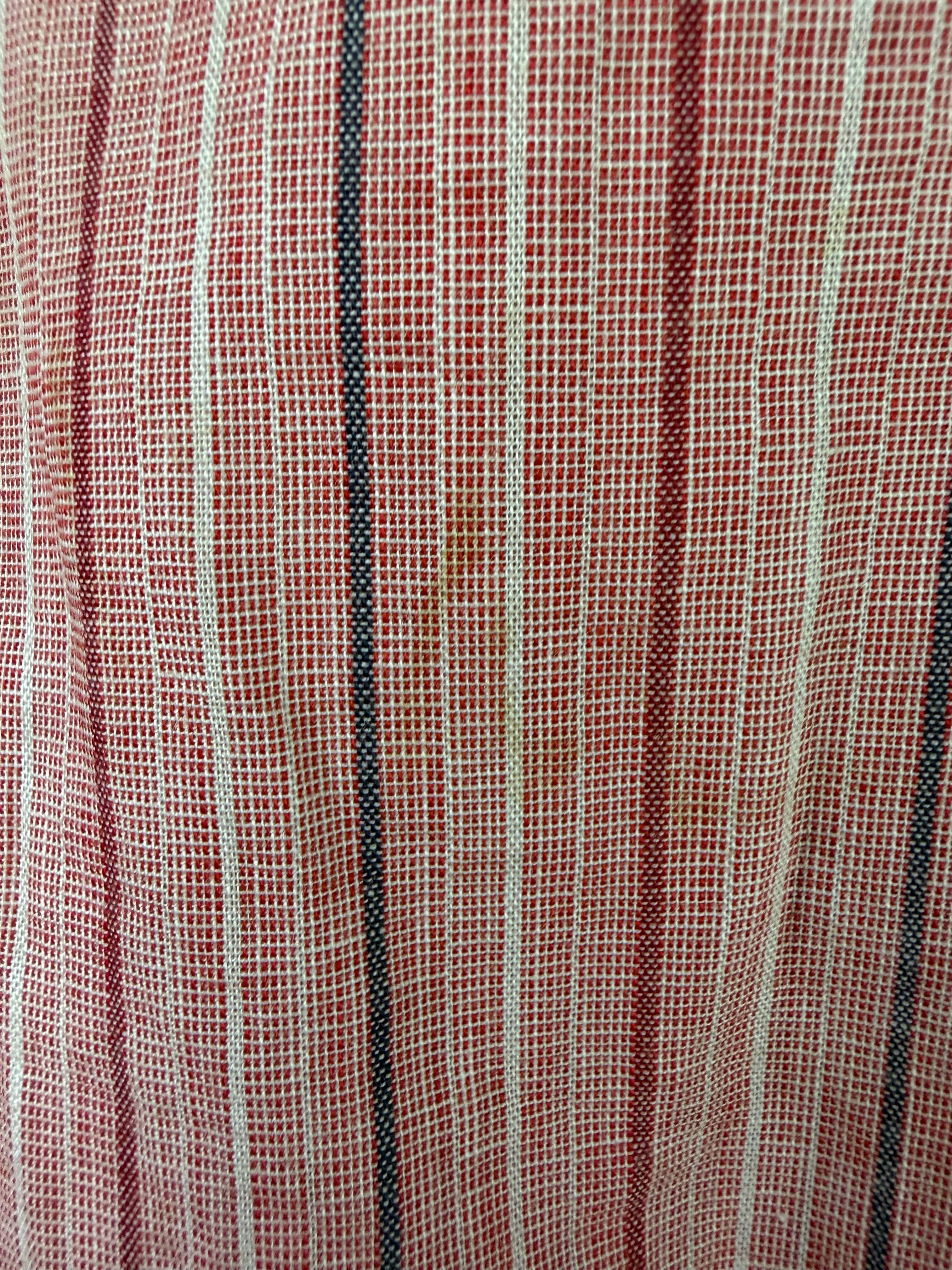 Vintage Rodney Clark Red Striped Shirt and Vest - AU12