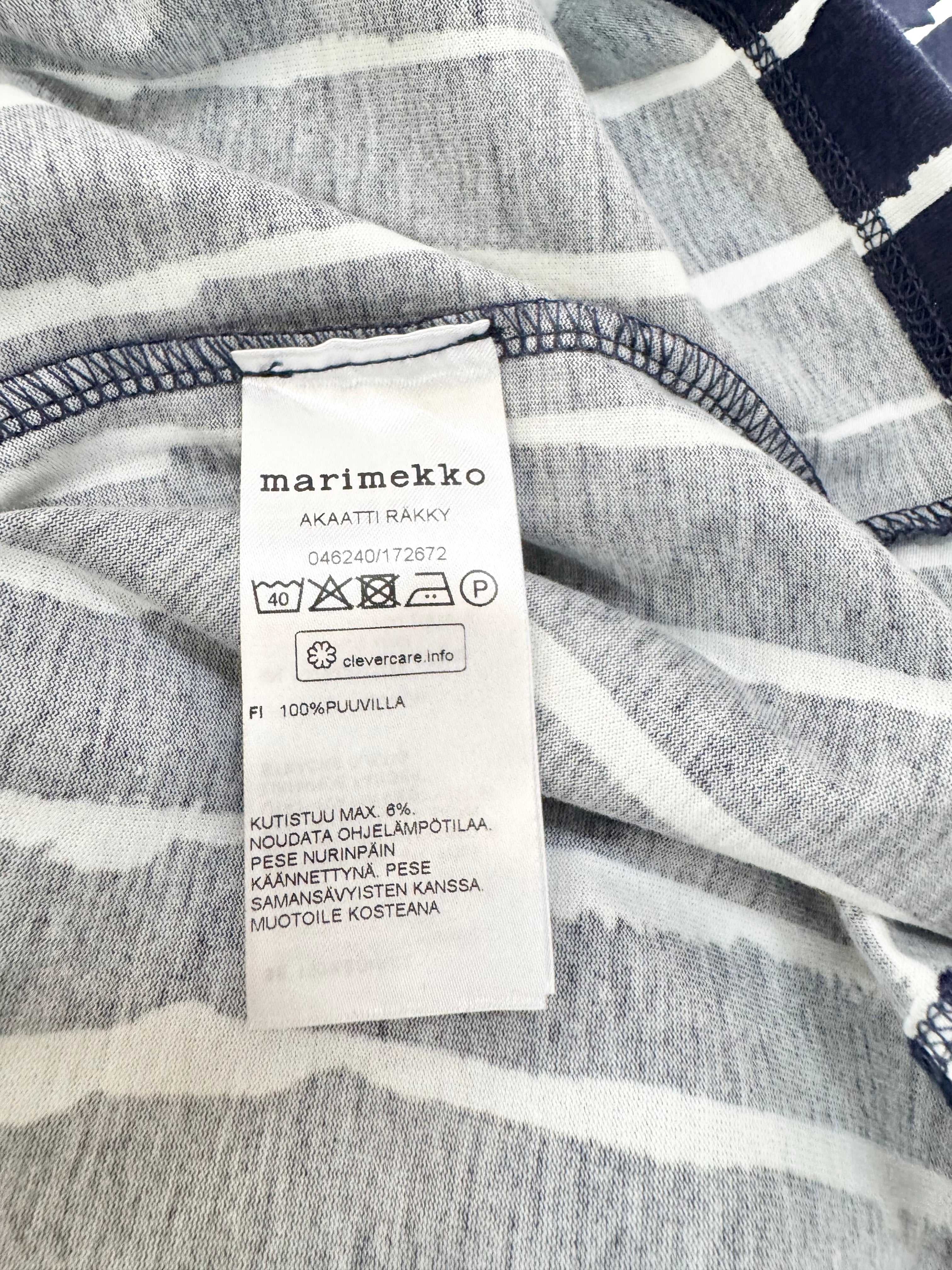 Marimekko Blue & White T-Shirt - AU12