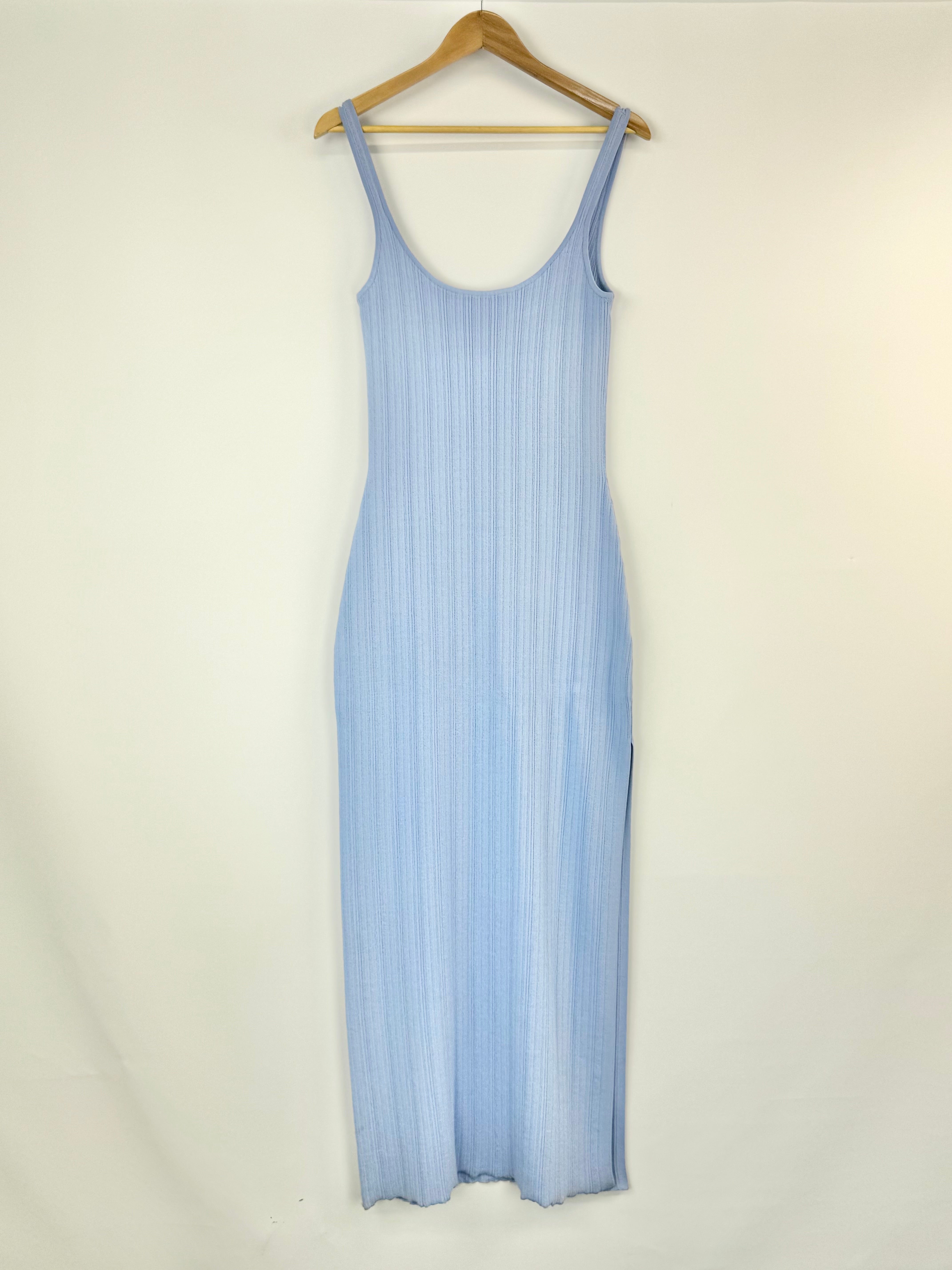 Clea Perwinkle Blue Knit Maxi Dress - AU8/10