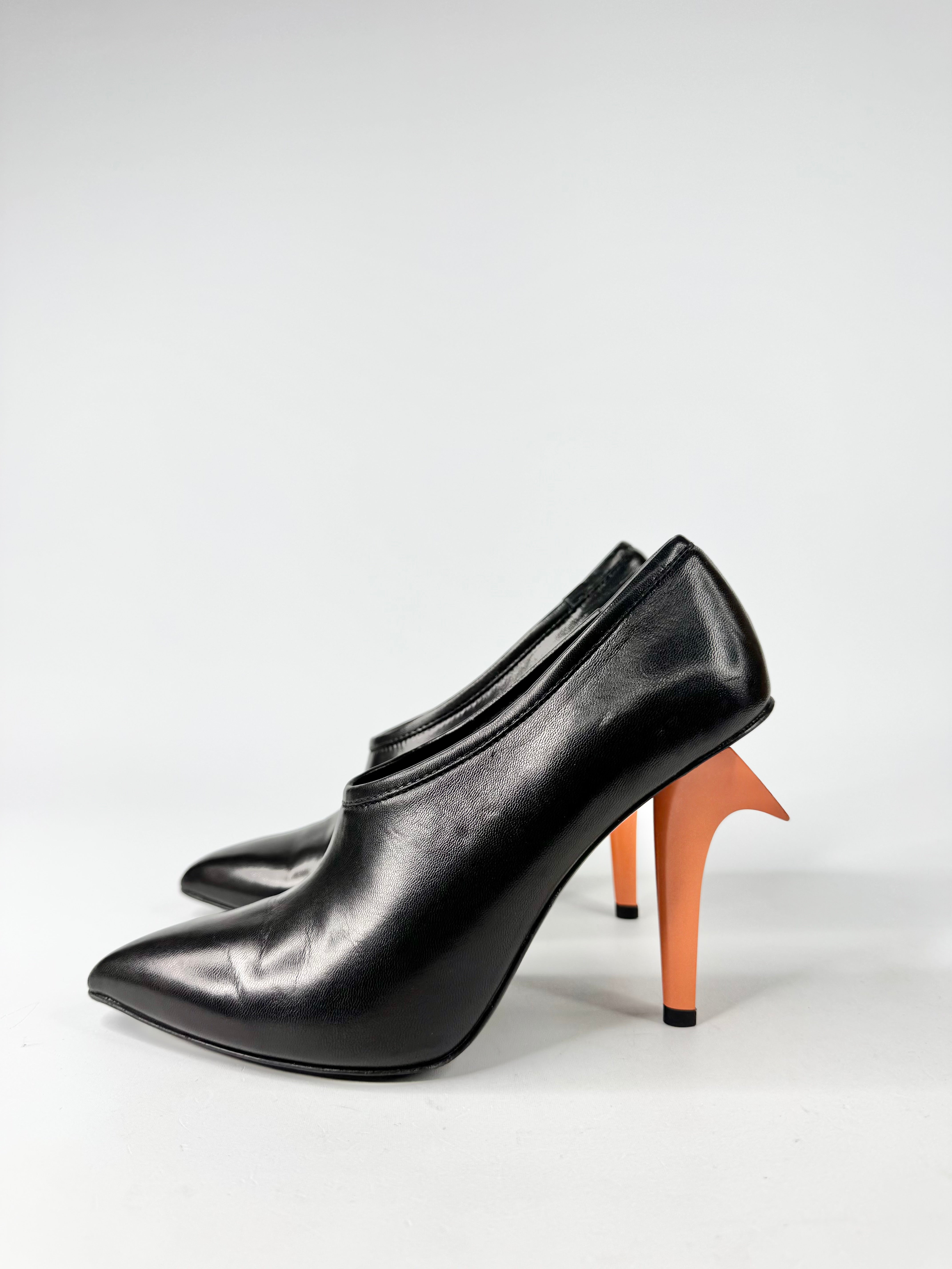 Acne Studios Black & Orange 'Jonelle' Pumps - EU35.5