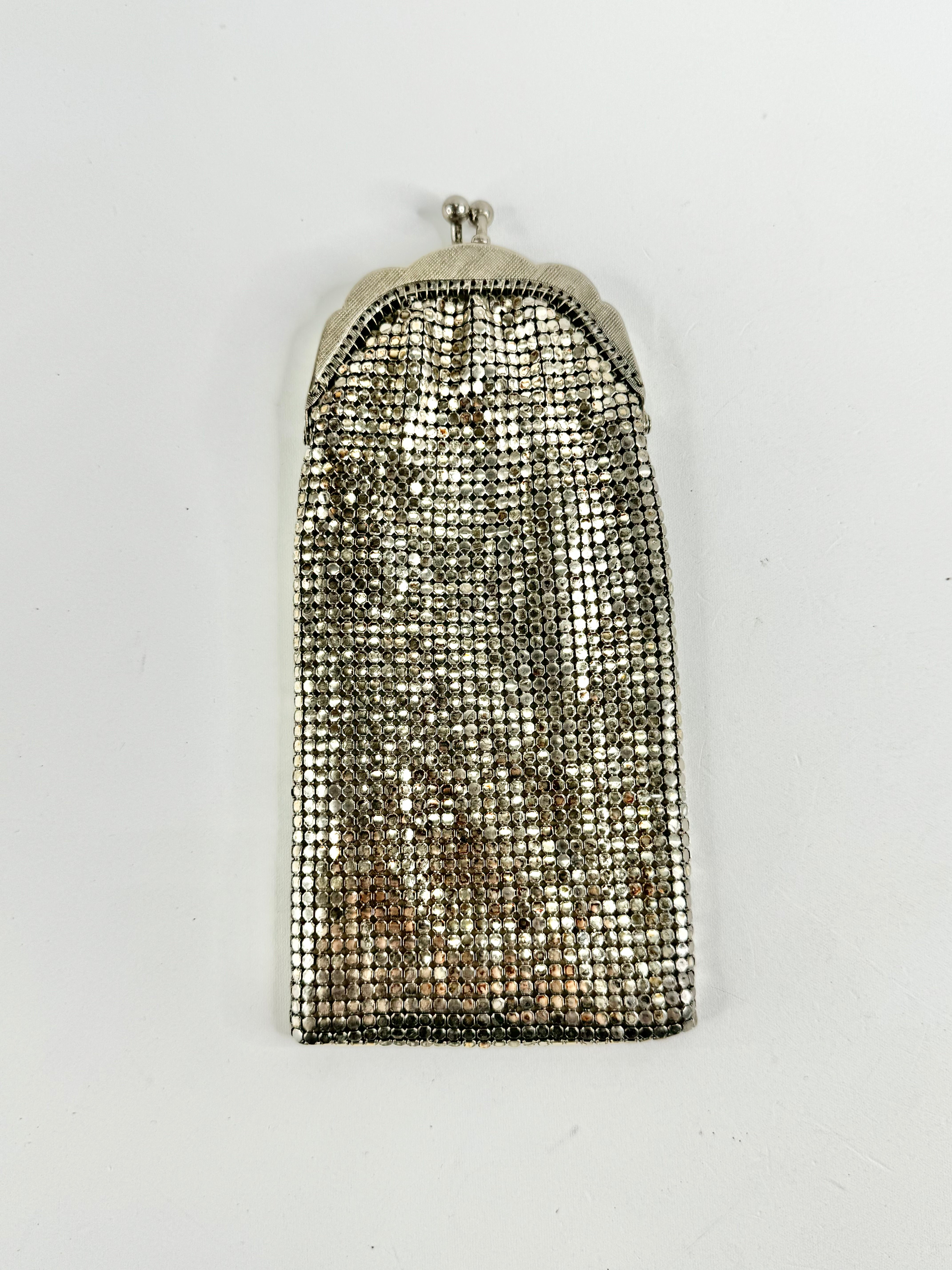 Vintage Glomesh Silver Glasses Case