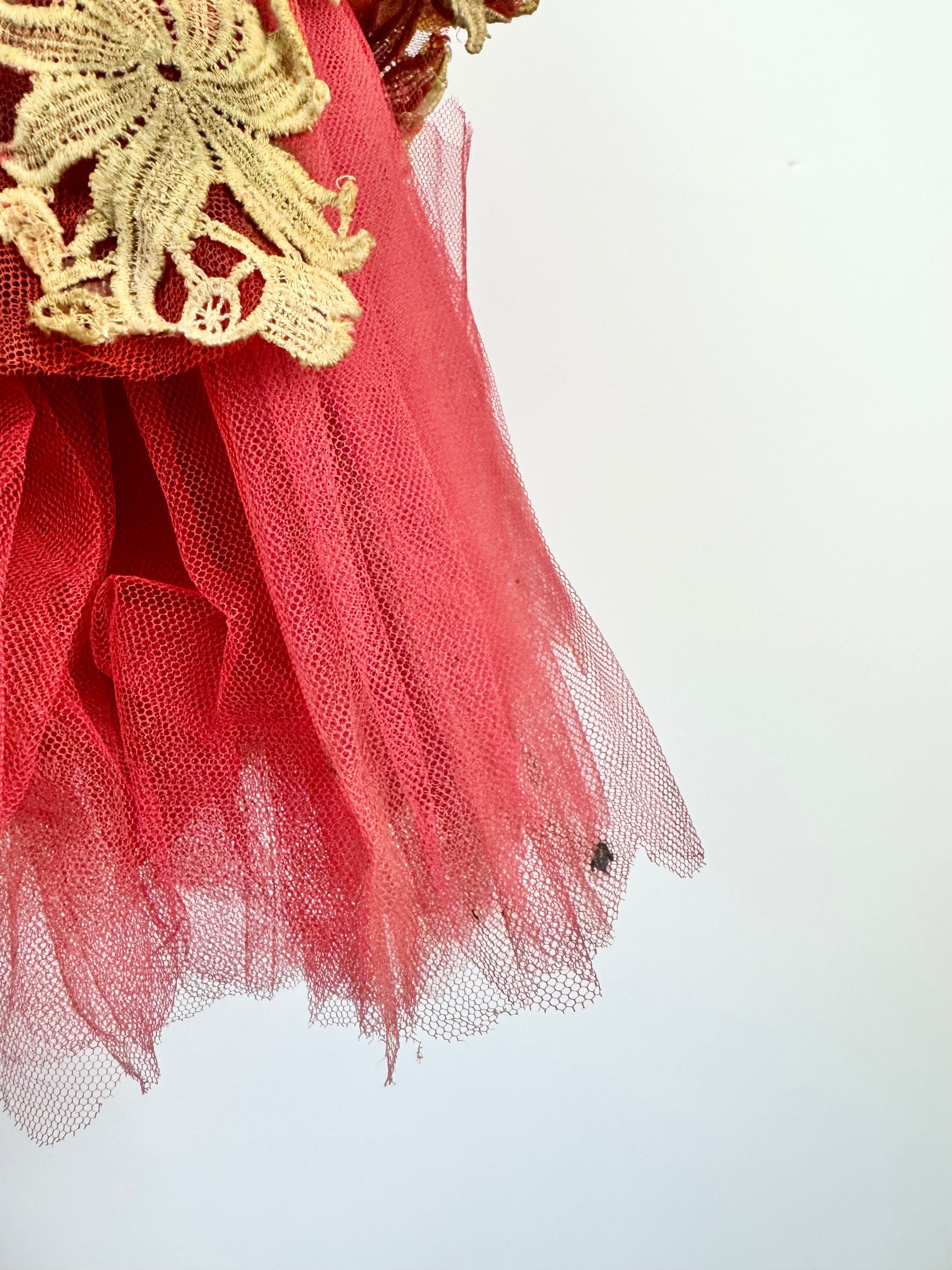 Vintage Autumnal Orange Ballet Costume - AU6