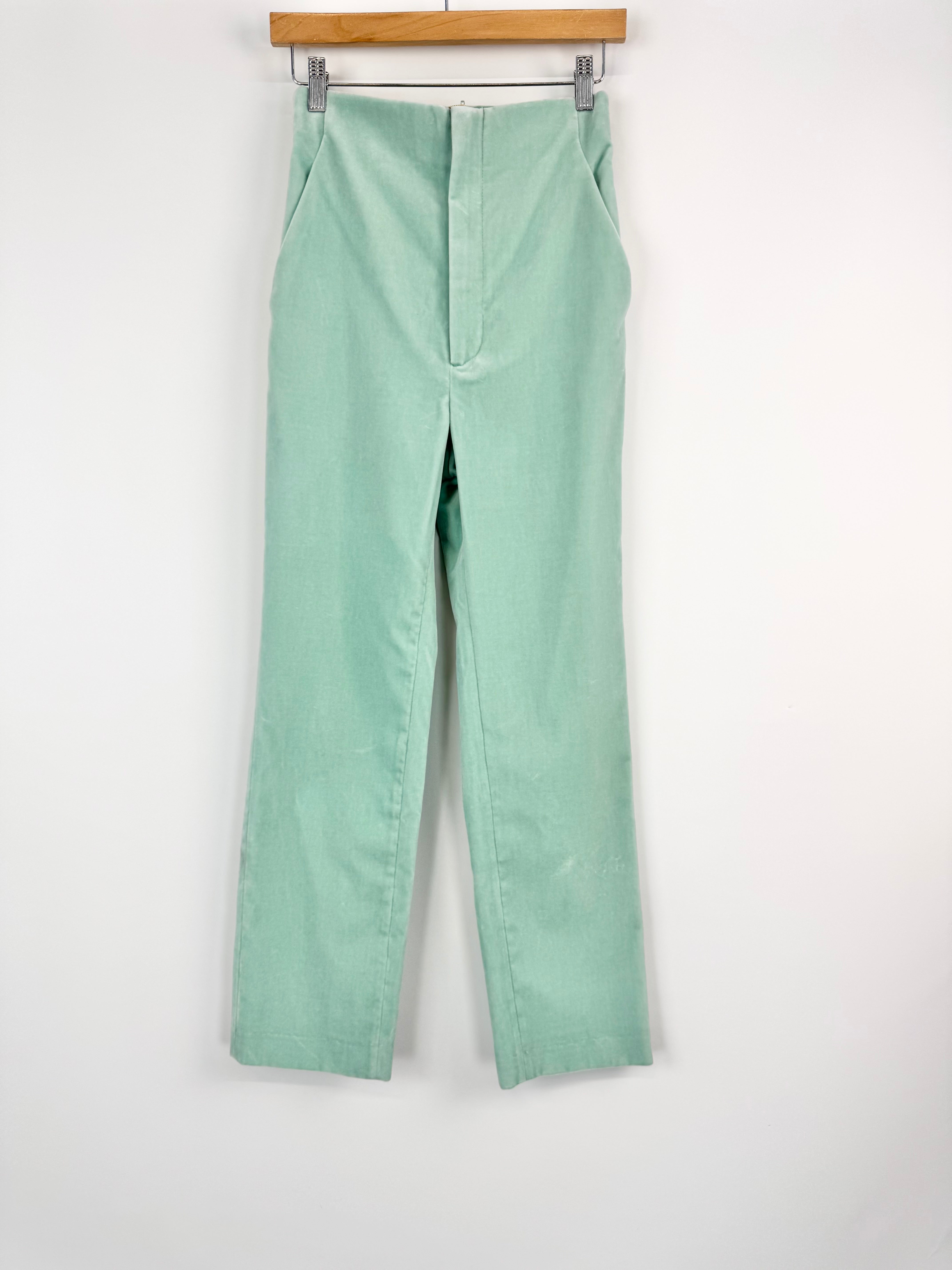 MFW Scanlan Theodore Mint Velvet Slacks NWT - AU6