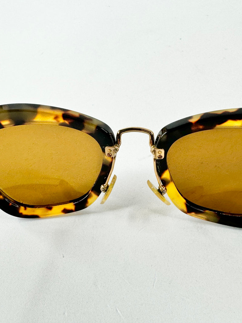 Miu Miu Tortoiseshell Sunglasses