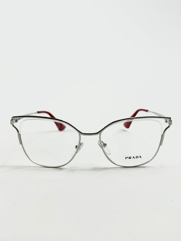 Prada Red & Silver VPR 54U Frames