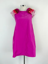 Katharina Hovman Pinky Detachable-Sleeves Shift Dress - AU12