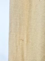 Vintage Twiggy Wheaten Wide Leg Slacks - AU8