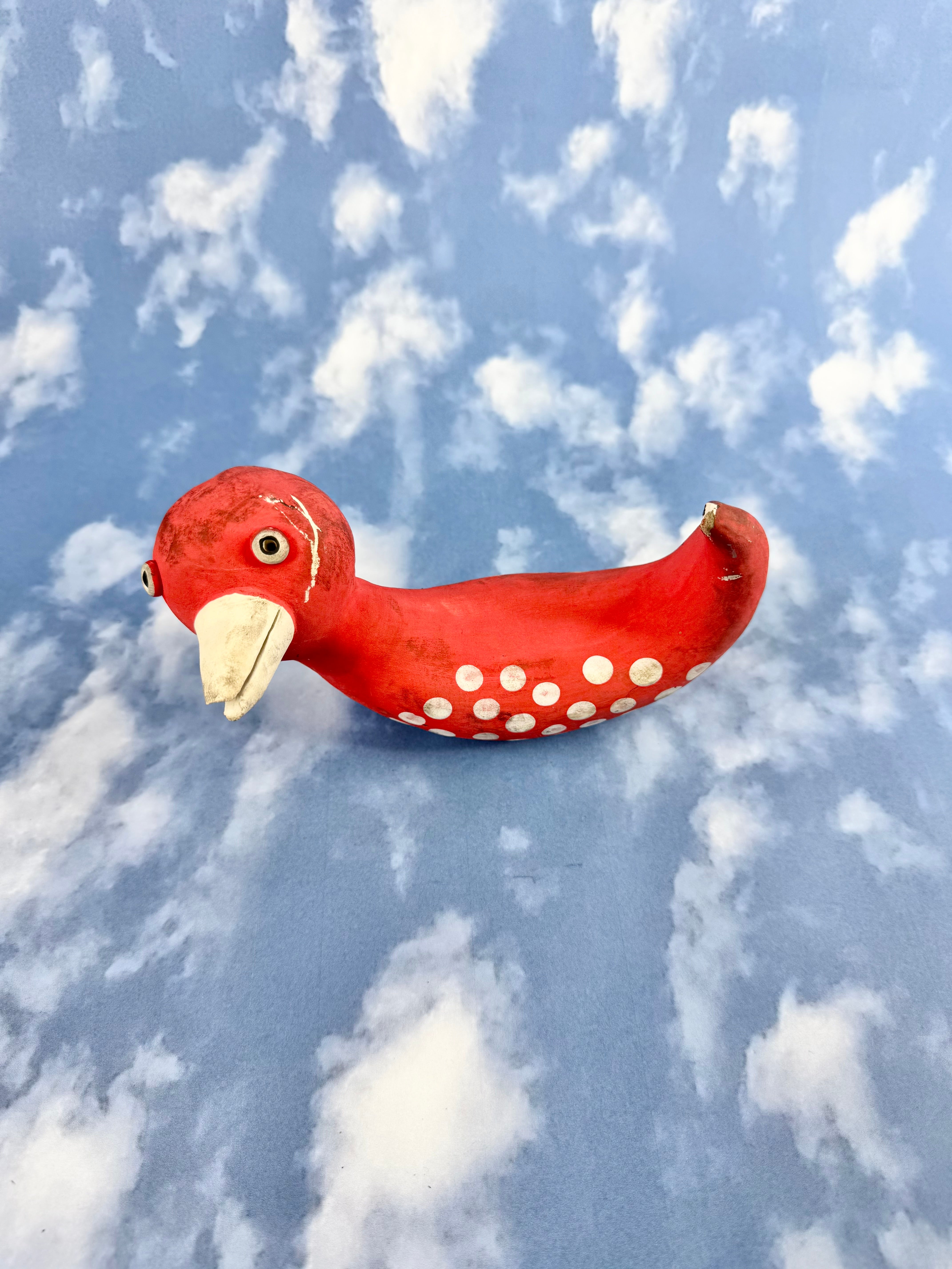 Ceramic 'Bean Goose' Figure