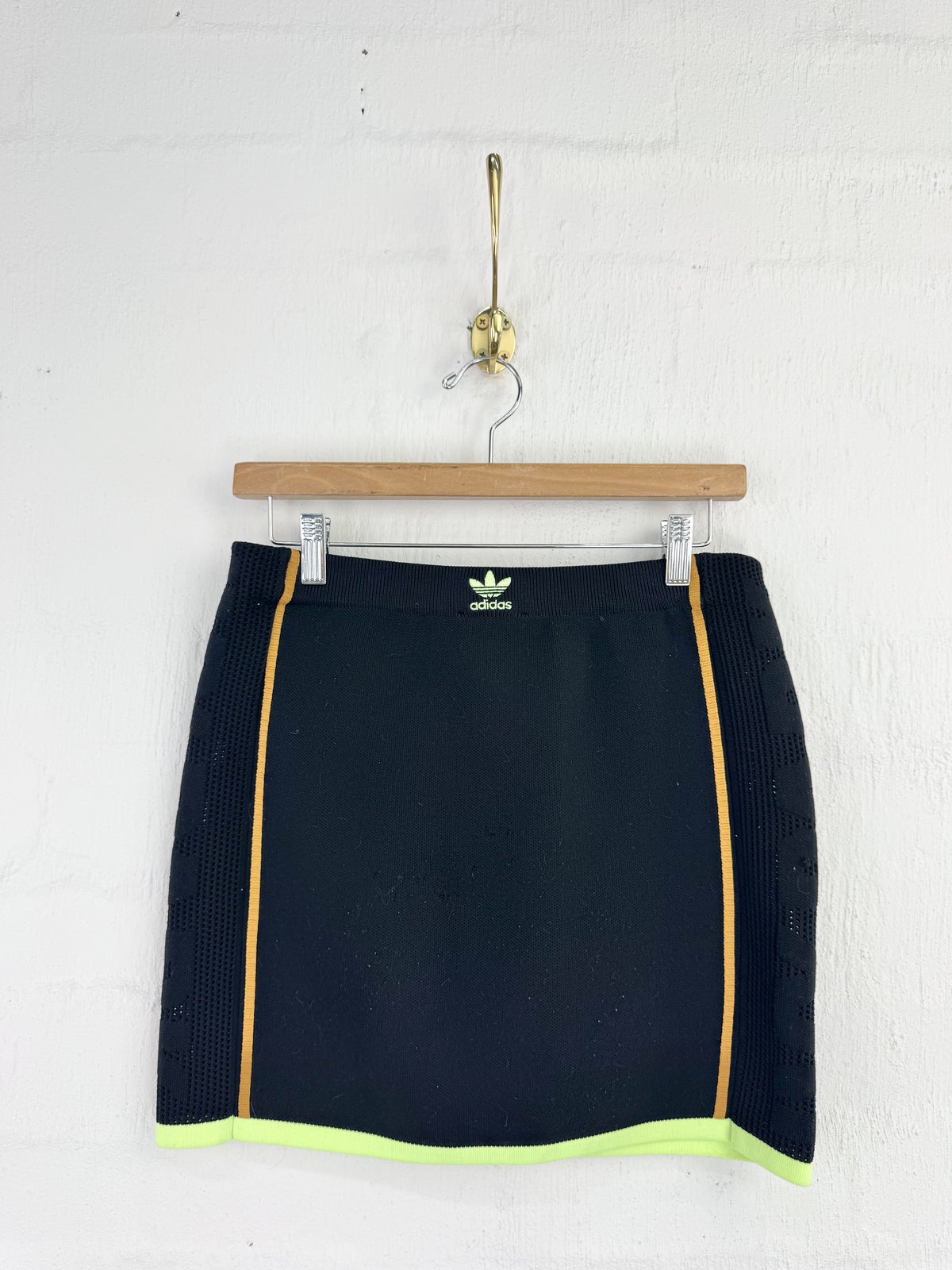Adidas x Ivy Park Knit Skirt Black - AU10/12
