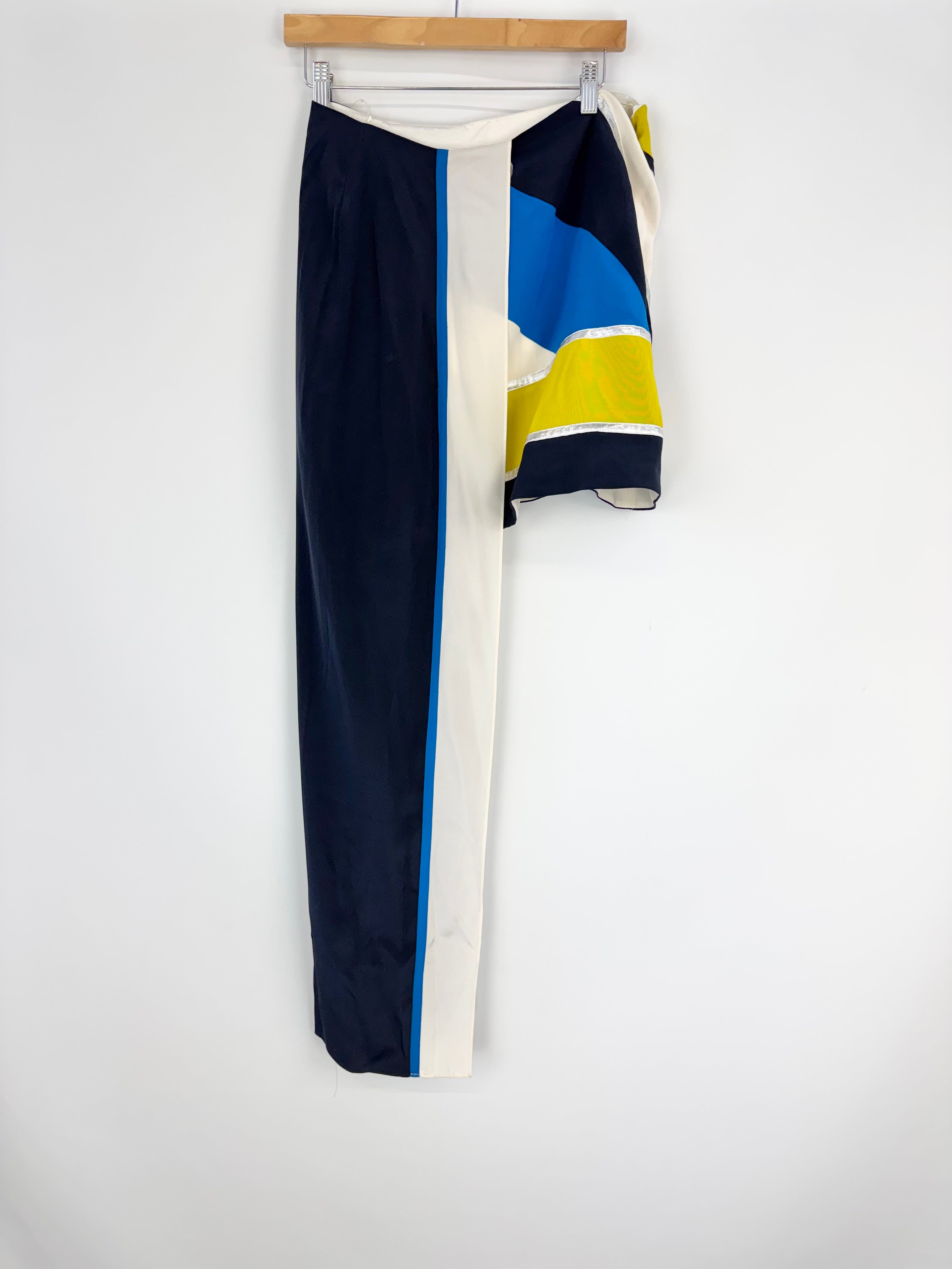 Sass & Bide 'The Silver Lining' Colourblock Mini Skirt NWT - AU12