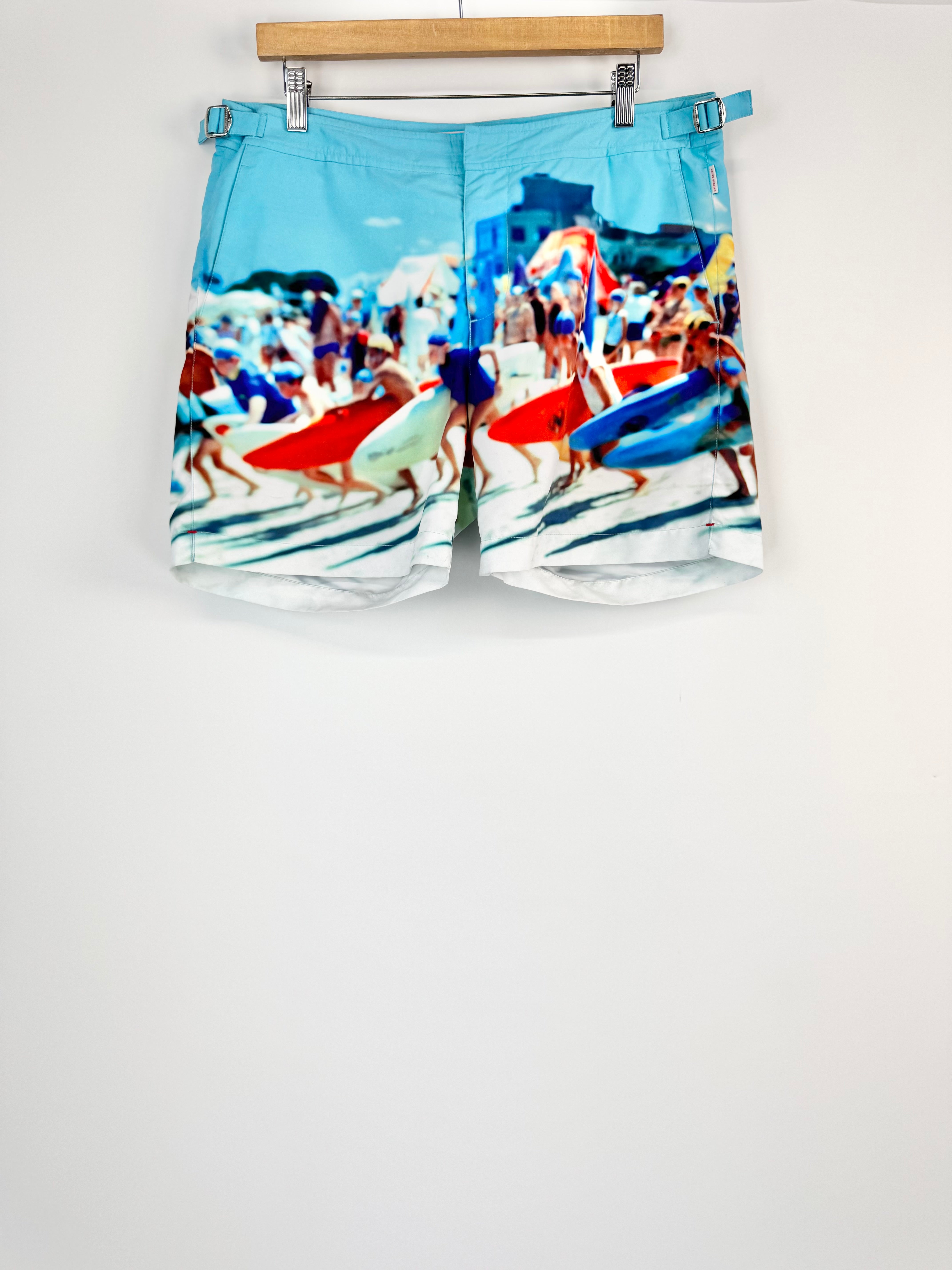Orlebar Brown Beach Scene Swim Shorts - 33
