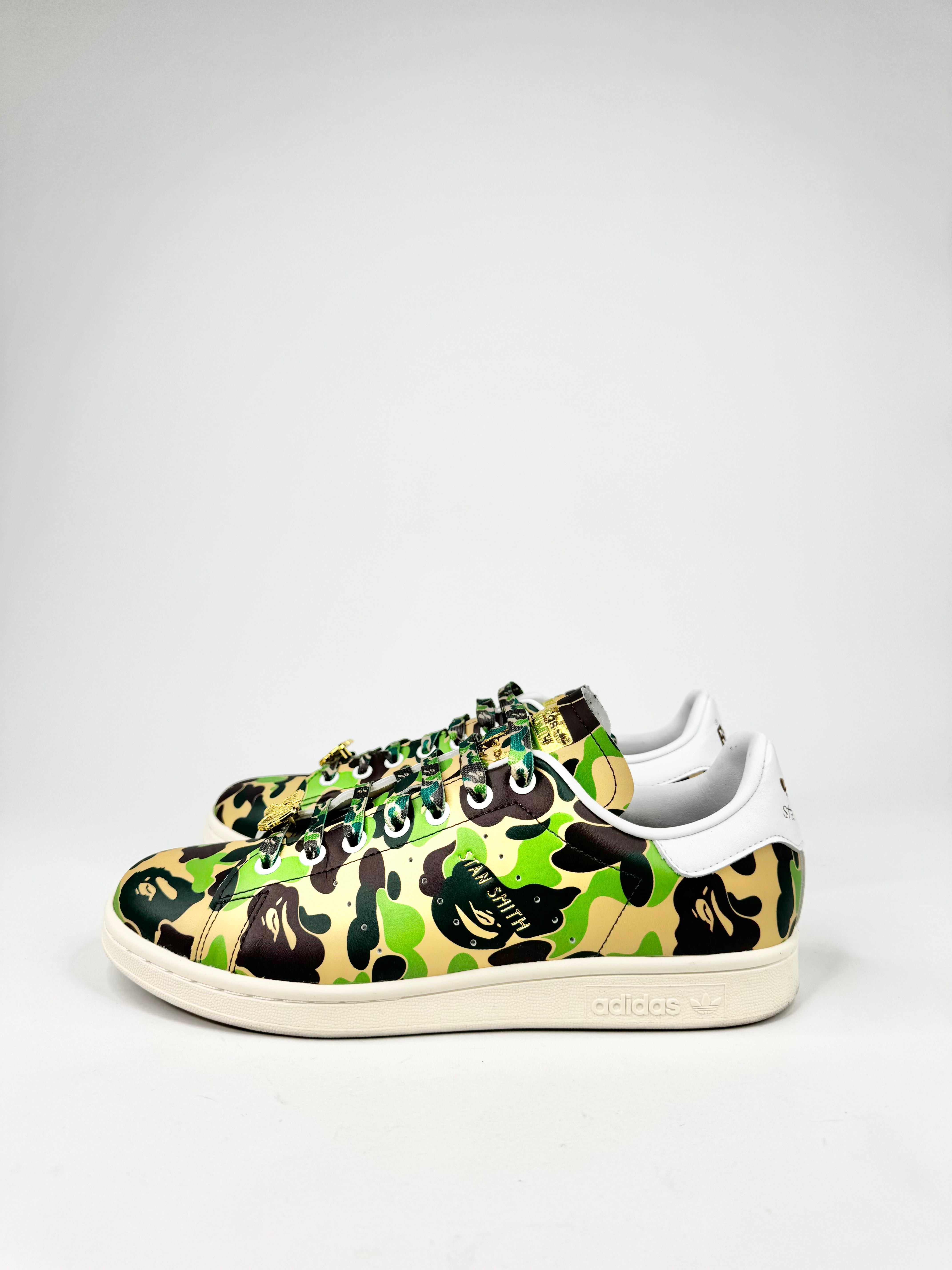 Stan Smith x Bape Camo Sneakers - EU42