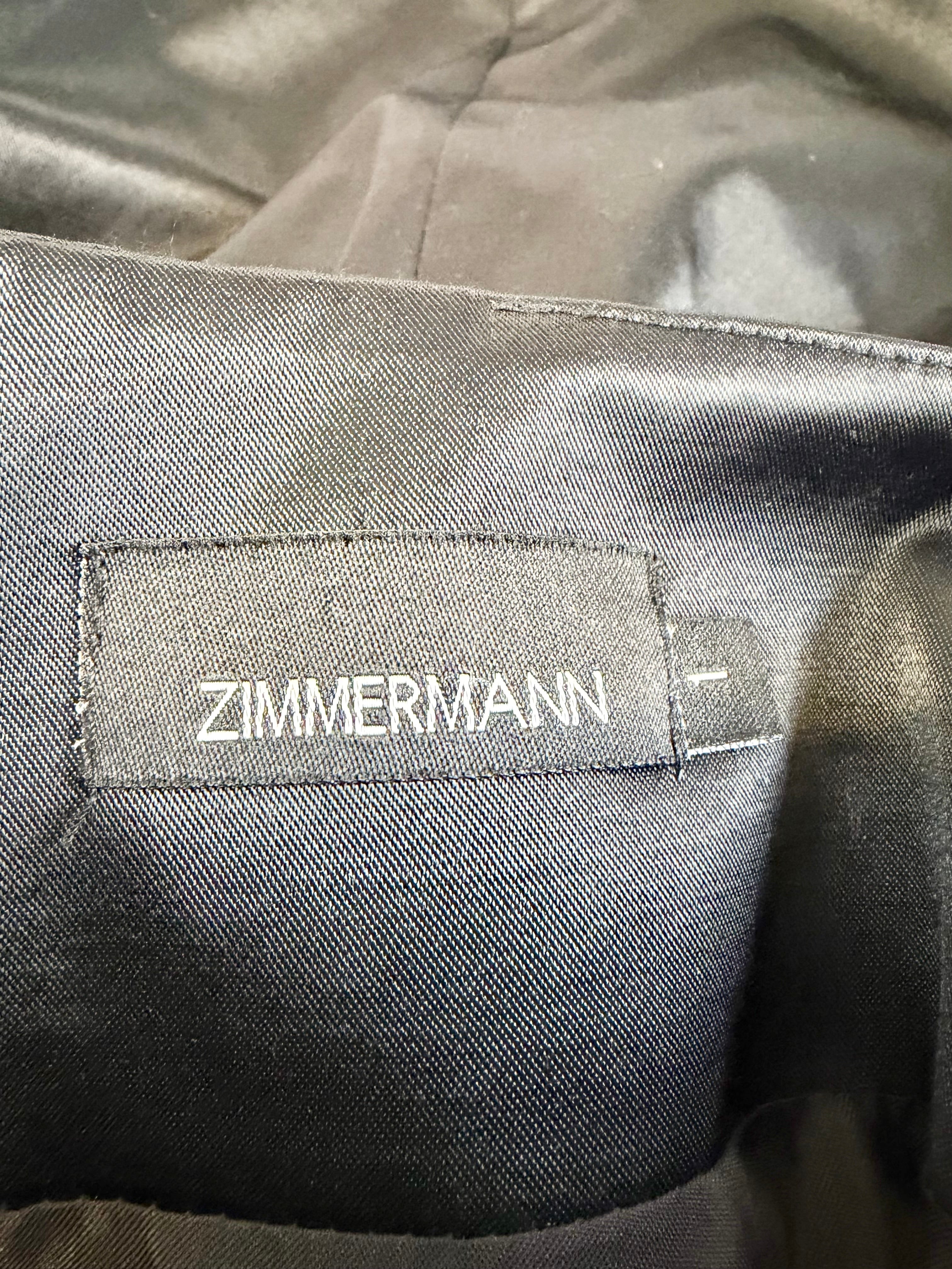 Zimmermann Black Strapless Midi Dress - AU8/10