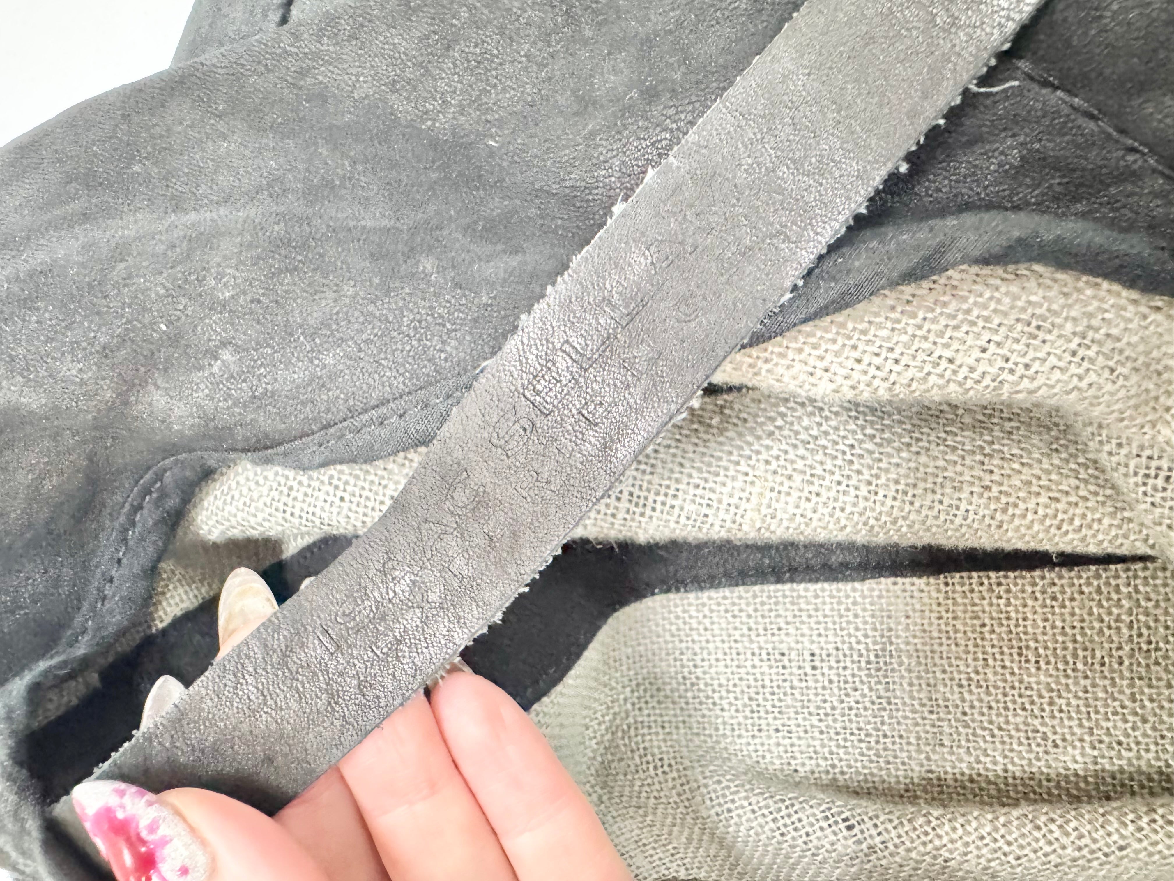 Isaac Sellam Atelier Black Leather Jacket Size XL