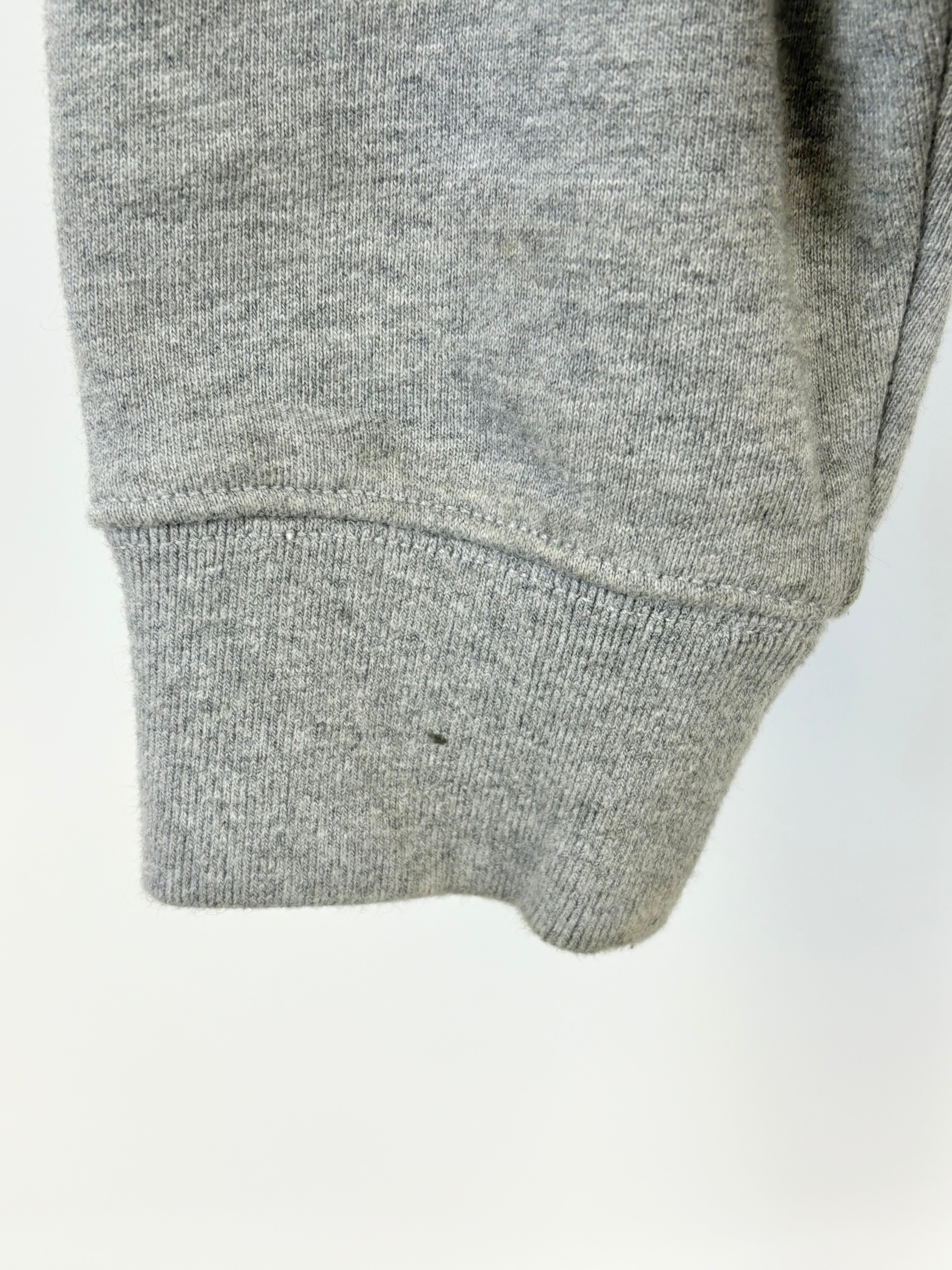 Coach Heather-Grey Retro Logo Crewneck Sweater - AU8/10
