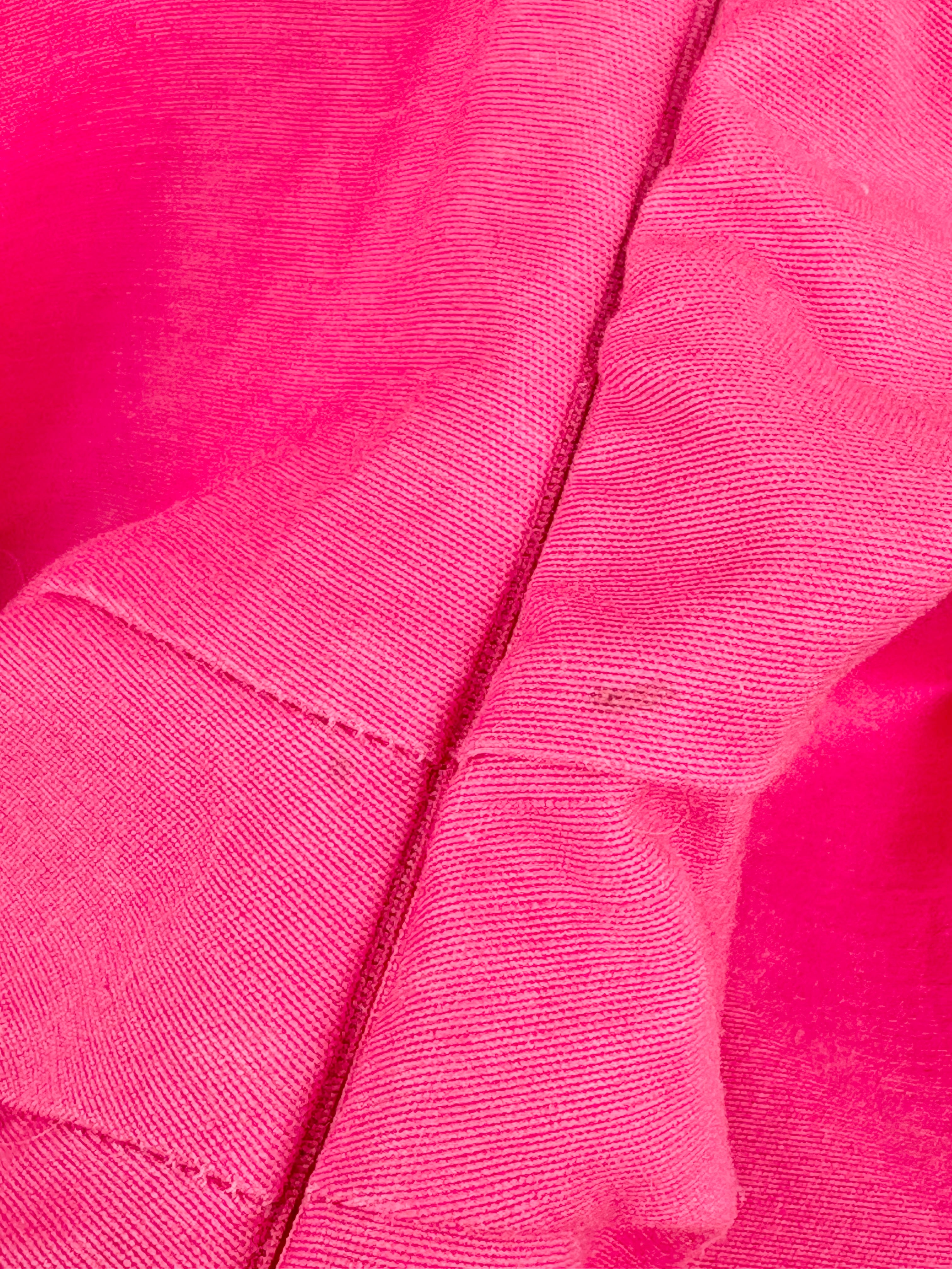 Camilla & Marc Hot Pink Off-Shoulder 'Low Rider' Dress - AU10