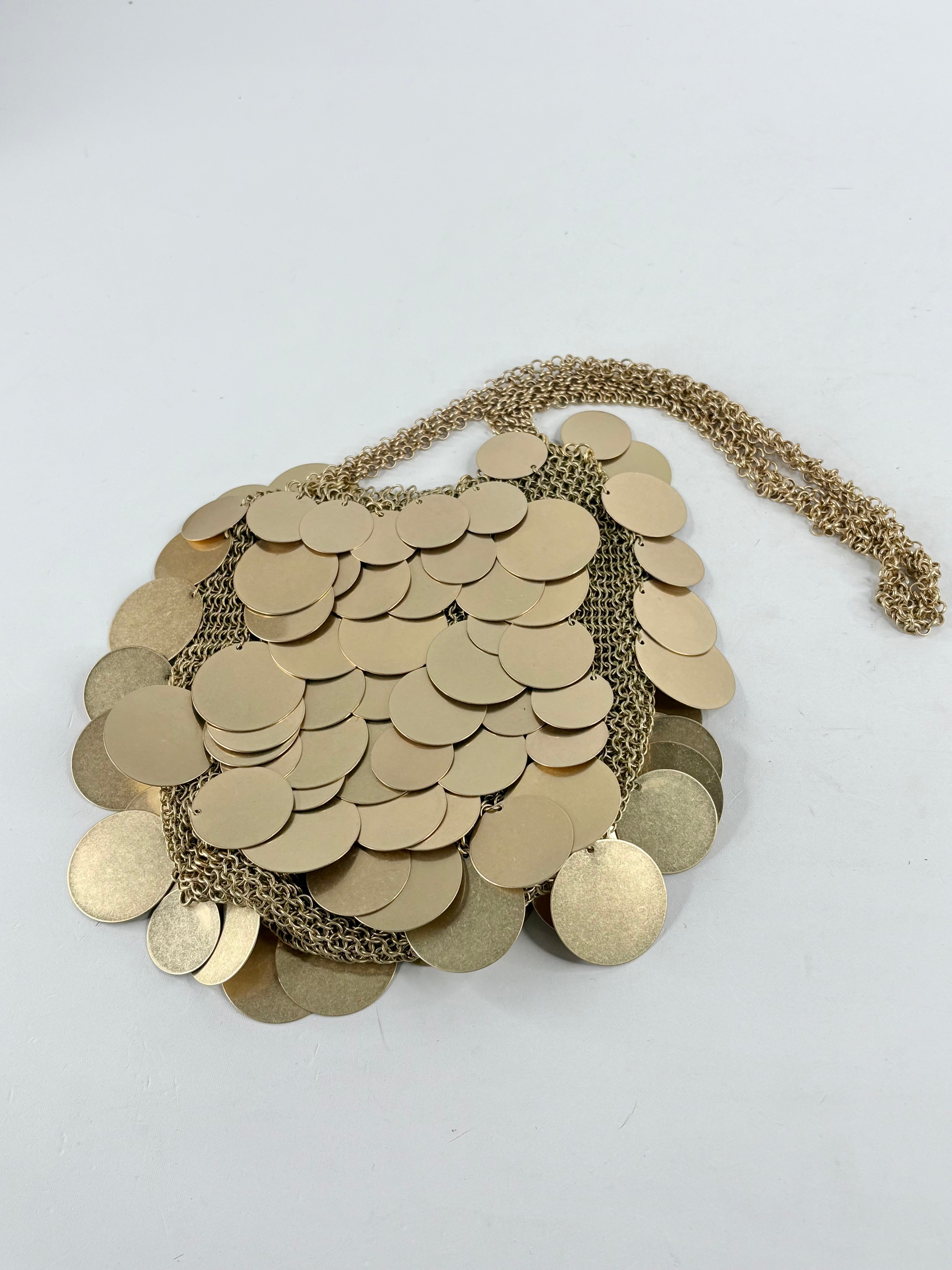 Oroton Vera Circular Paillettes Bag