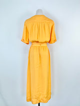 Scotch & Soda Buttercup Yellow Wrap Dress - AU8