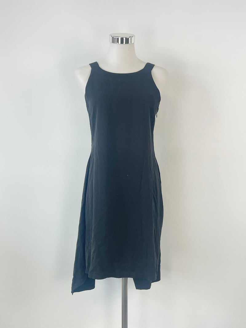 DKNY Black Strappy Mini Dress - AU8