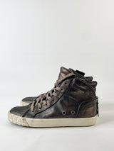 Limited A by Ash Bronze & Brown Hi Top Sneakers - EU39