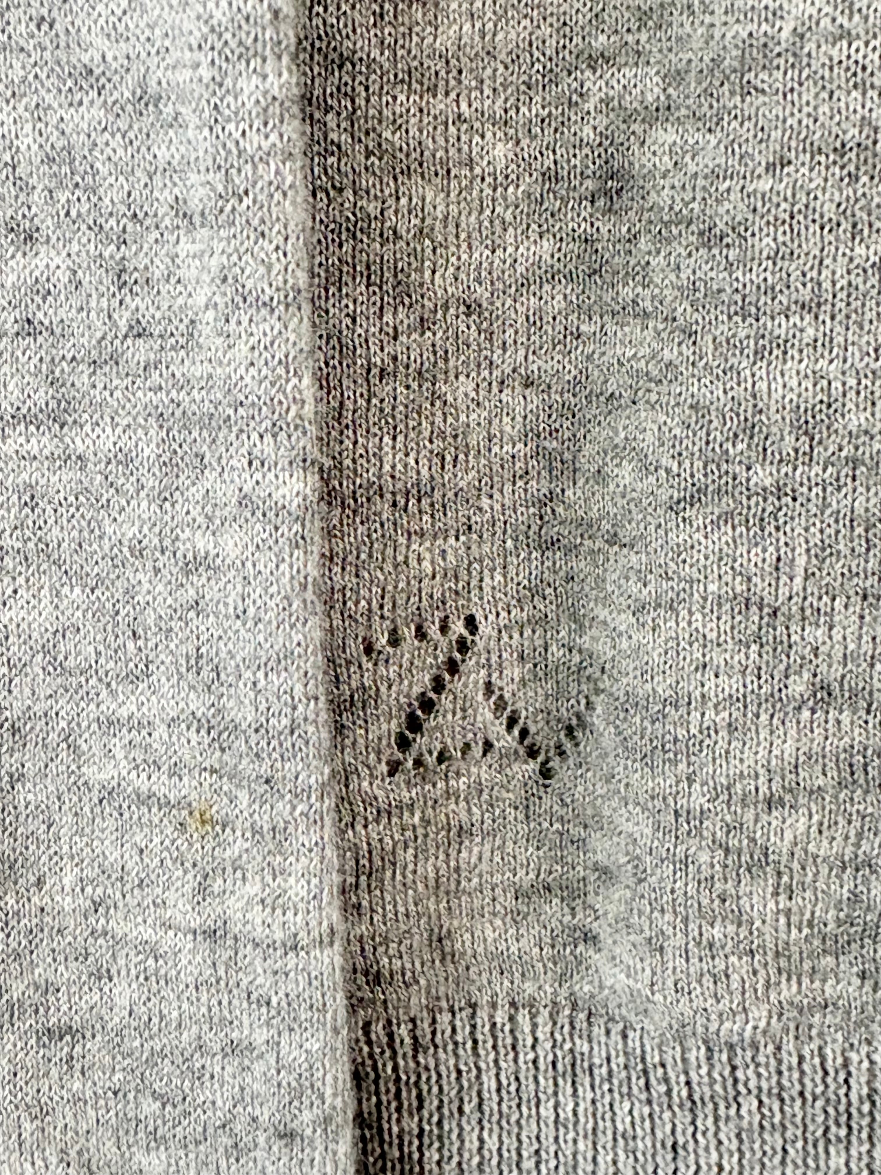 Zadig & Voltaire Stone Grey Cotton 'Vison' Top - AU12