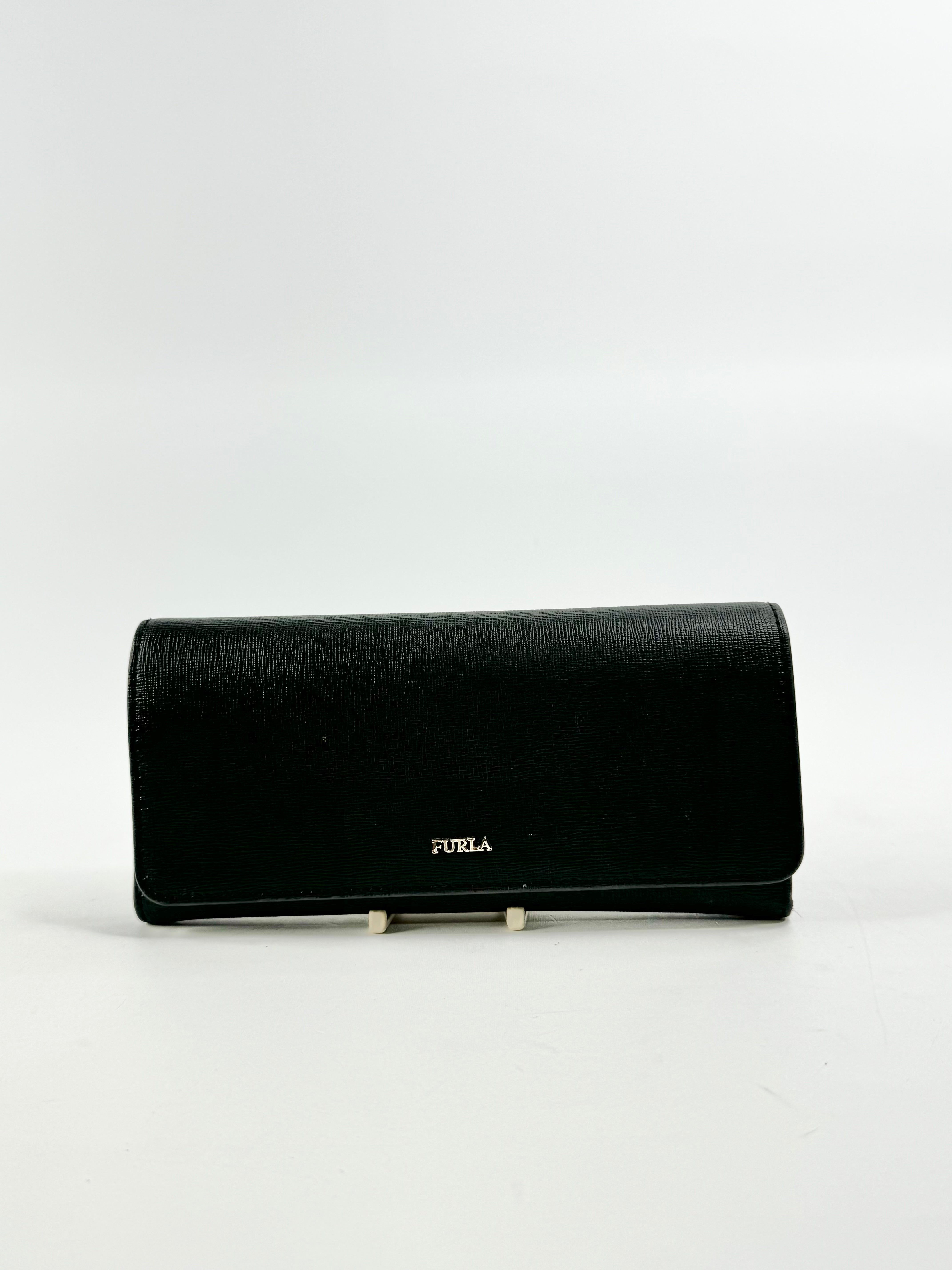 Furla Black Leather Wallet